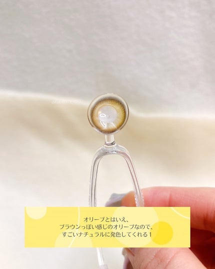 Glowy 1day/OLENS/ワンデー(1DAY)カラコンを使ったクチコミ(3枚目)