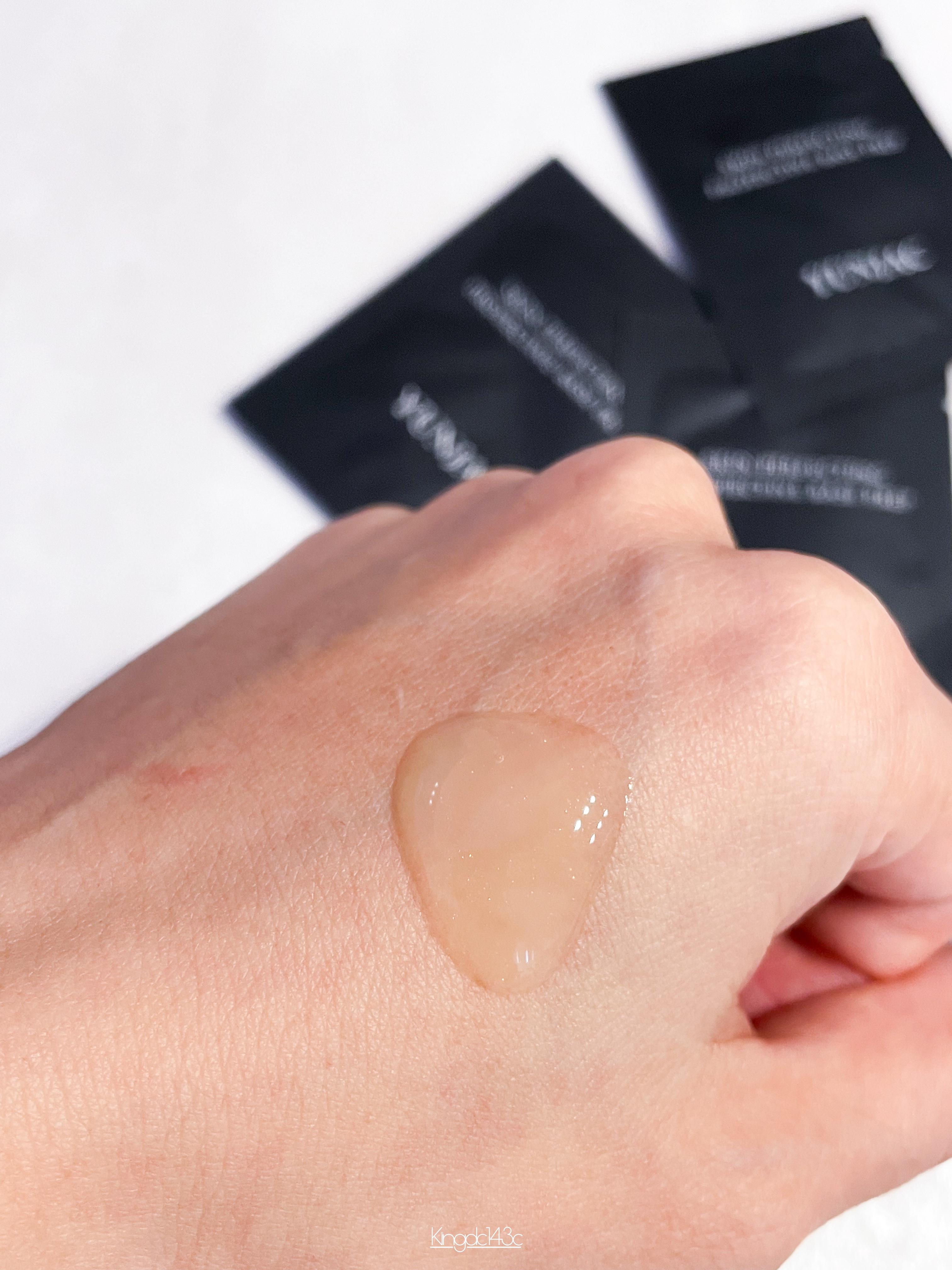 スキン パーフェクティング プロテクティブ ベース プレップ/YUNJAC/化粧下地を使ったクチコミ（2枚目）