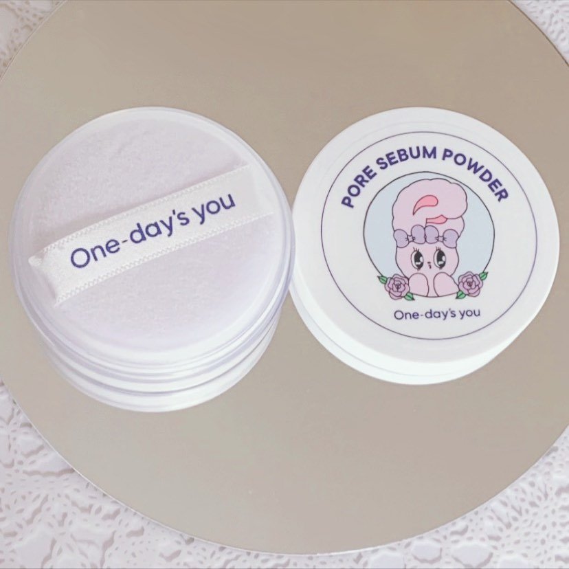 ポアセバムパウダー/One-day's you/ルースパウダーを使ったクチコミ（2枚目）