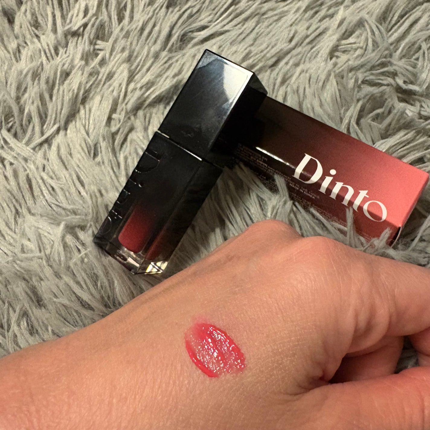 ブラーグロイリップティント/Dinto/リップティントを使ったクチコミ(3枚目)