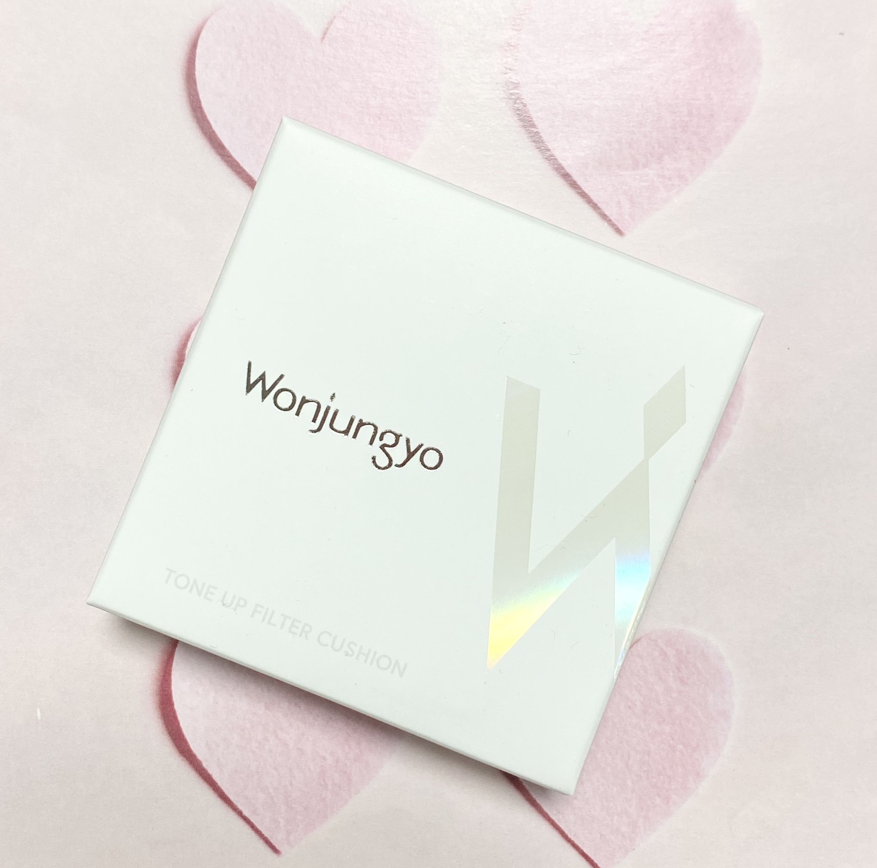 ウォンジョンヨ　トーンアップ　フィルタークッション/Wonjungyo/クッションファンデーションを使ったクチコミ（1枚目）