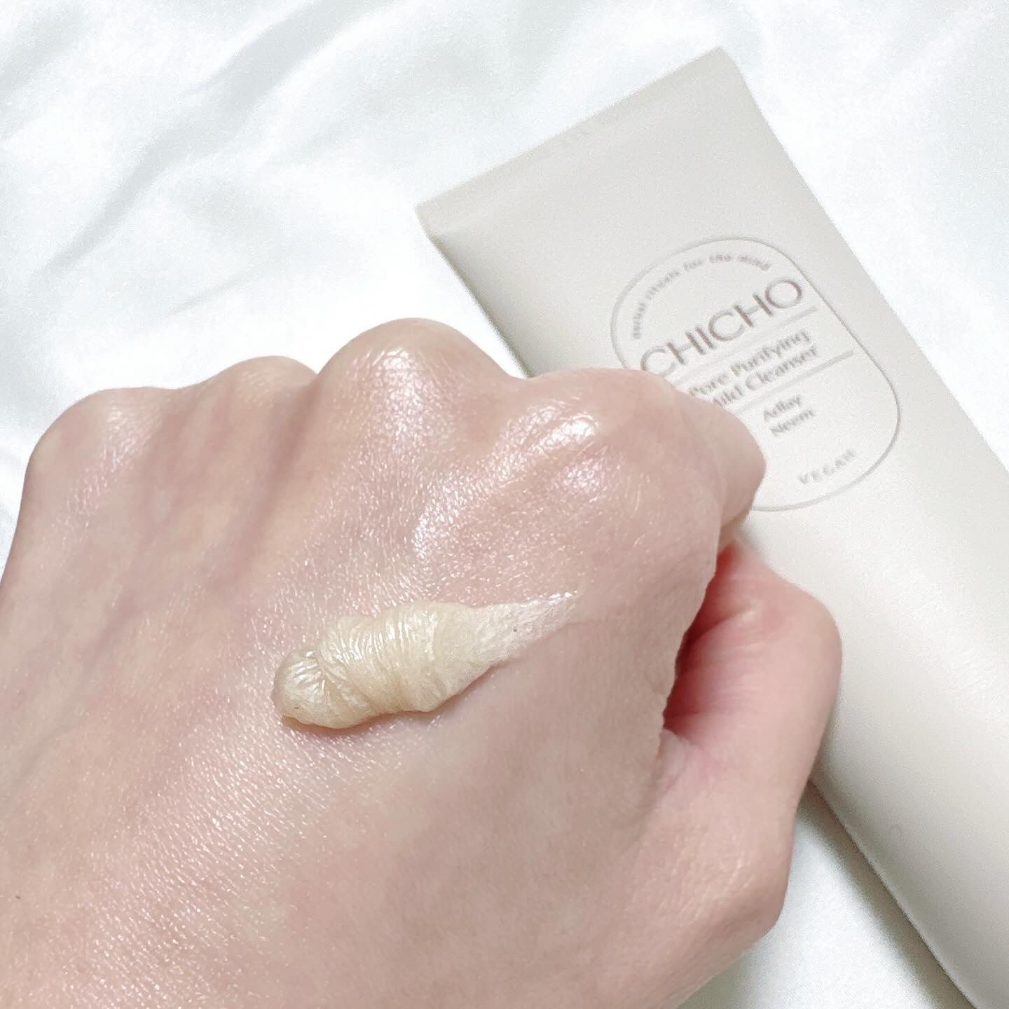 ポア  ピュリファイング  マイルドクレンザー/CHICHO/洗顔フォームを使ったクチコミ（3枚目）