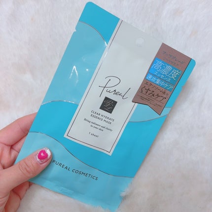 ピュレア クリアハイドレイトエッセンスマスク/ピュレア/シートマスク・パックを使ったクチコミ(1枚目)