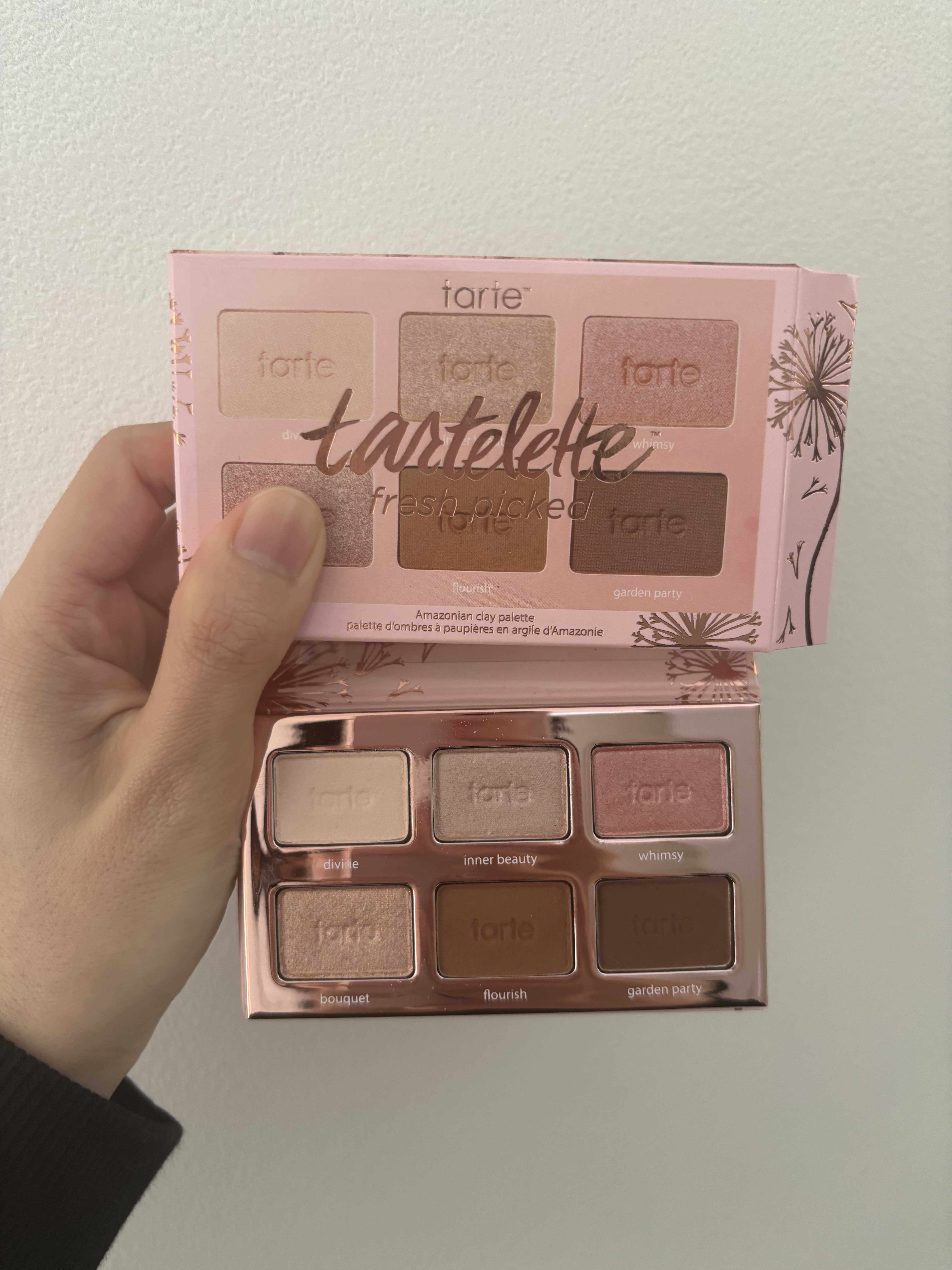 タルトレット フレッシュ ピックド アマゾニアンクレイ パレット/tarte/アイシャドウパレットを使ったクチコミ（1枚目）