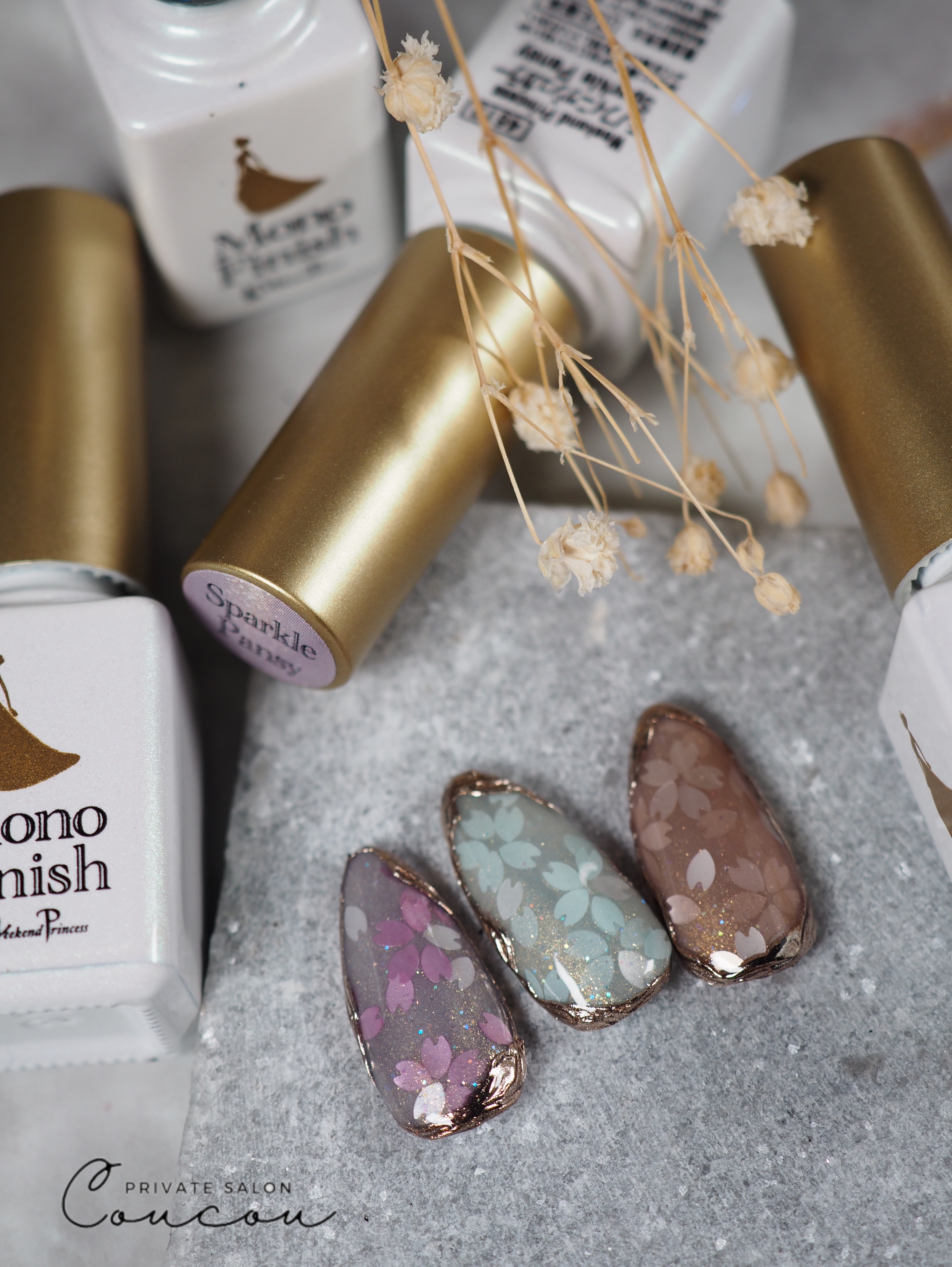 #ジェルネイル,#春色カラーネイル,#卒業入学シーズンネイル,#桜埋め込みネイルのネイルデザイン