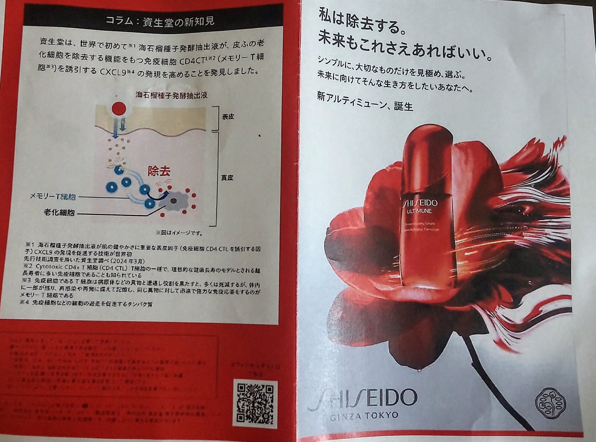 アルティミューン パワライジング コンセントレート Ⅲn/SHISEIDO/美容液を使ったクチコミ（3枚目）