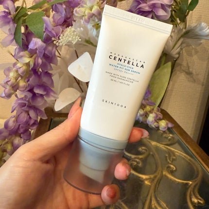 ヒアルーシカ ウォーターフィット サンセラム/SKIN1004/日焼け止めローションを使ったクチコミ(1枚目)