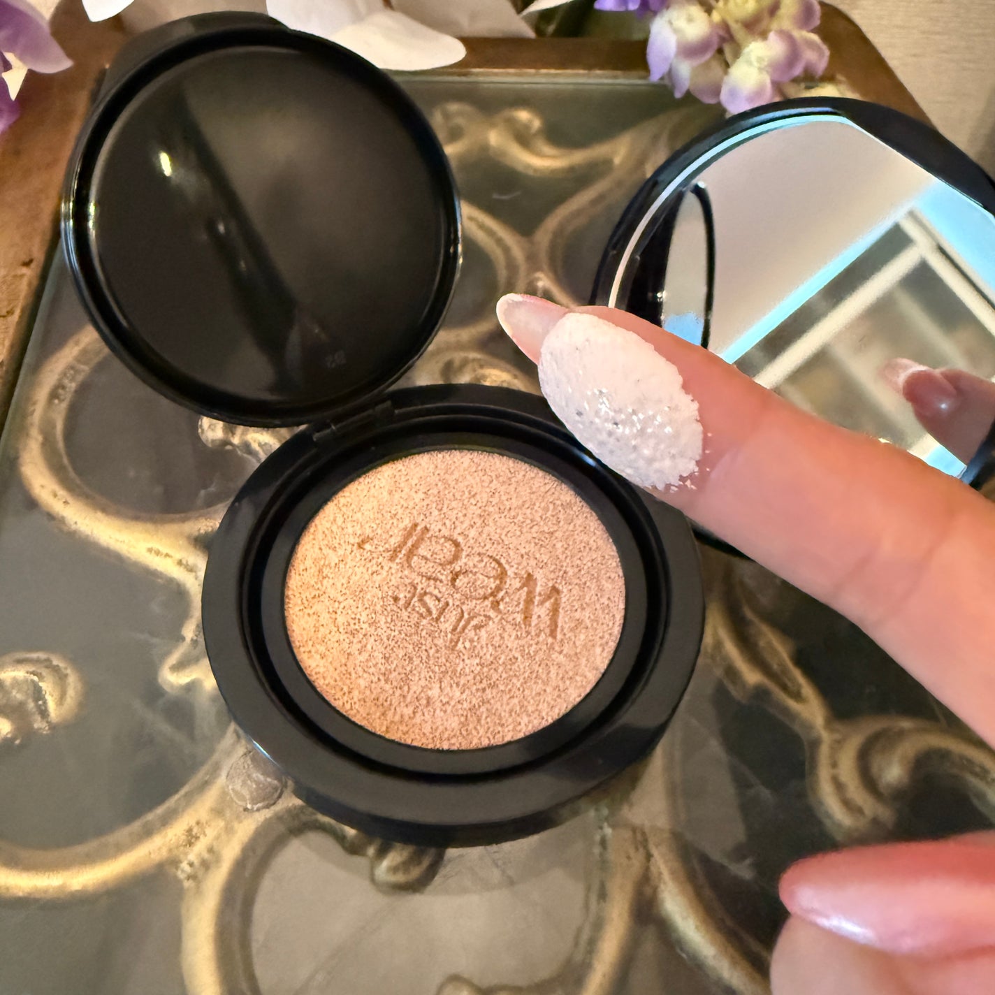 カバーステイン パーフェクティング クッション ファンデーション/VDL/クッションファンデーションを使ったクチコミ(2枚目)