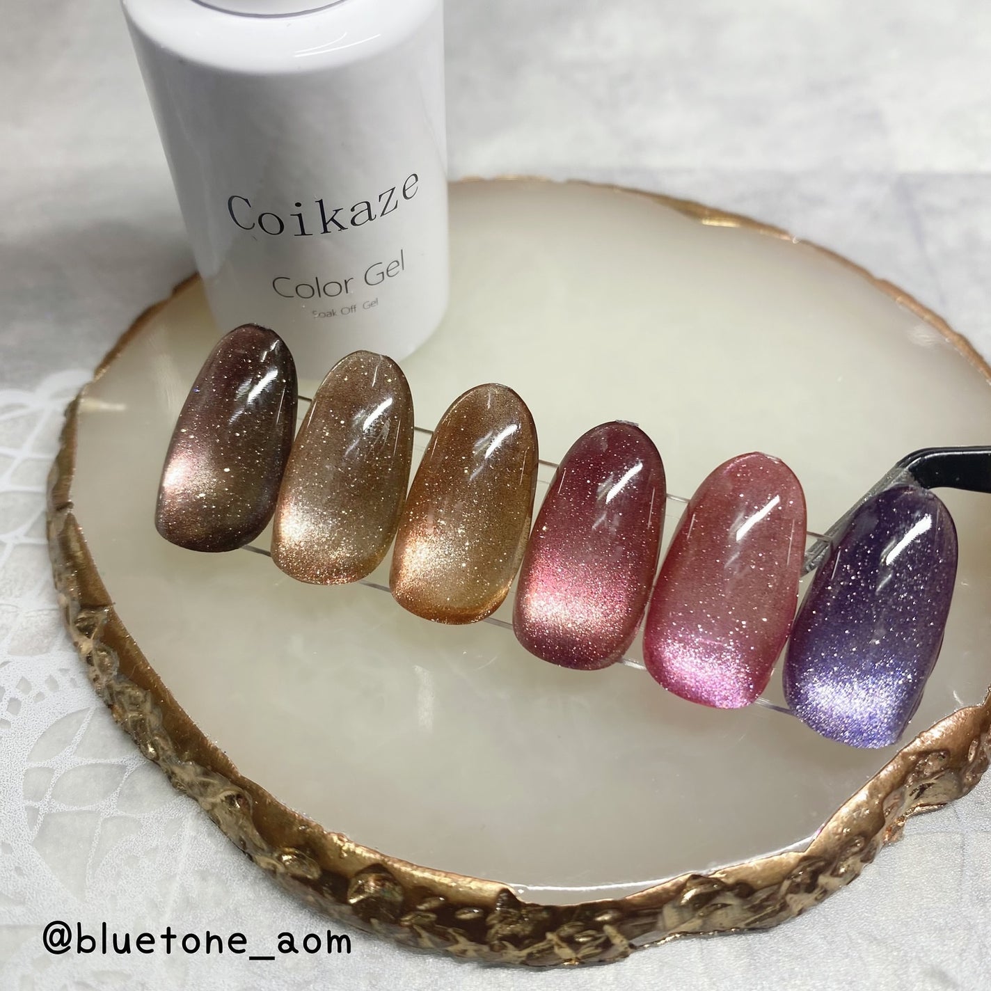 暁マグネット/Coikaze/ネイル用品を使ったクチコミ(6枚目)