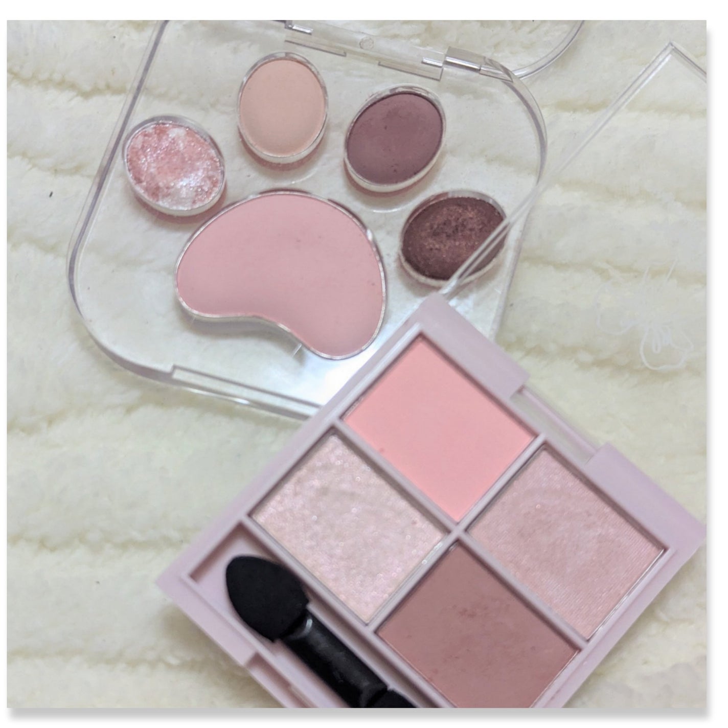 ミャオパウズアイシャドウパレット/MilleFée/アイシャドウパレットを使ったクチコミ(3枚目)