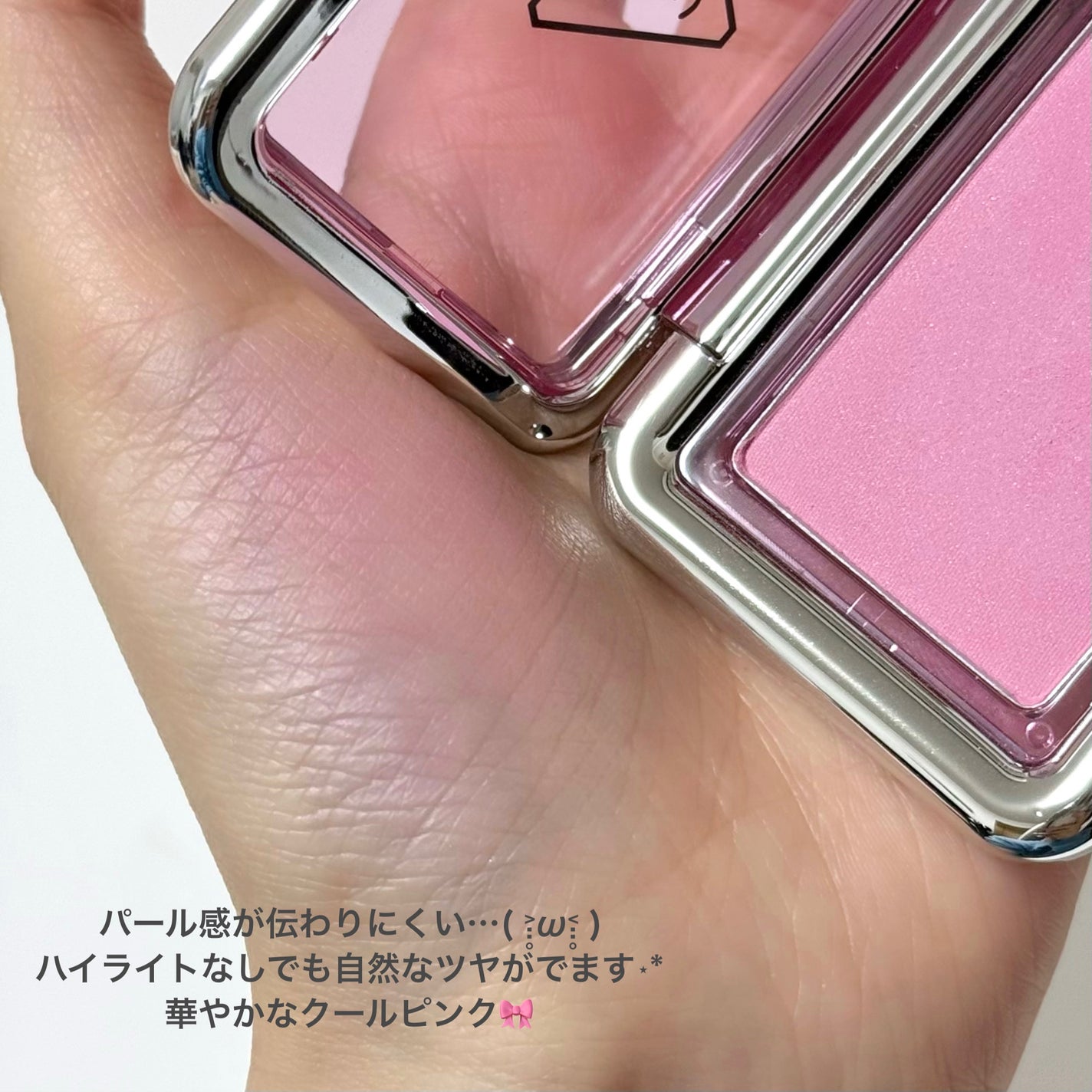 3CE ニューテイク フェイスブラッシャー/3CE/チークを使ったクチコミ(3枚目)