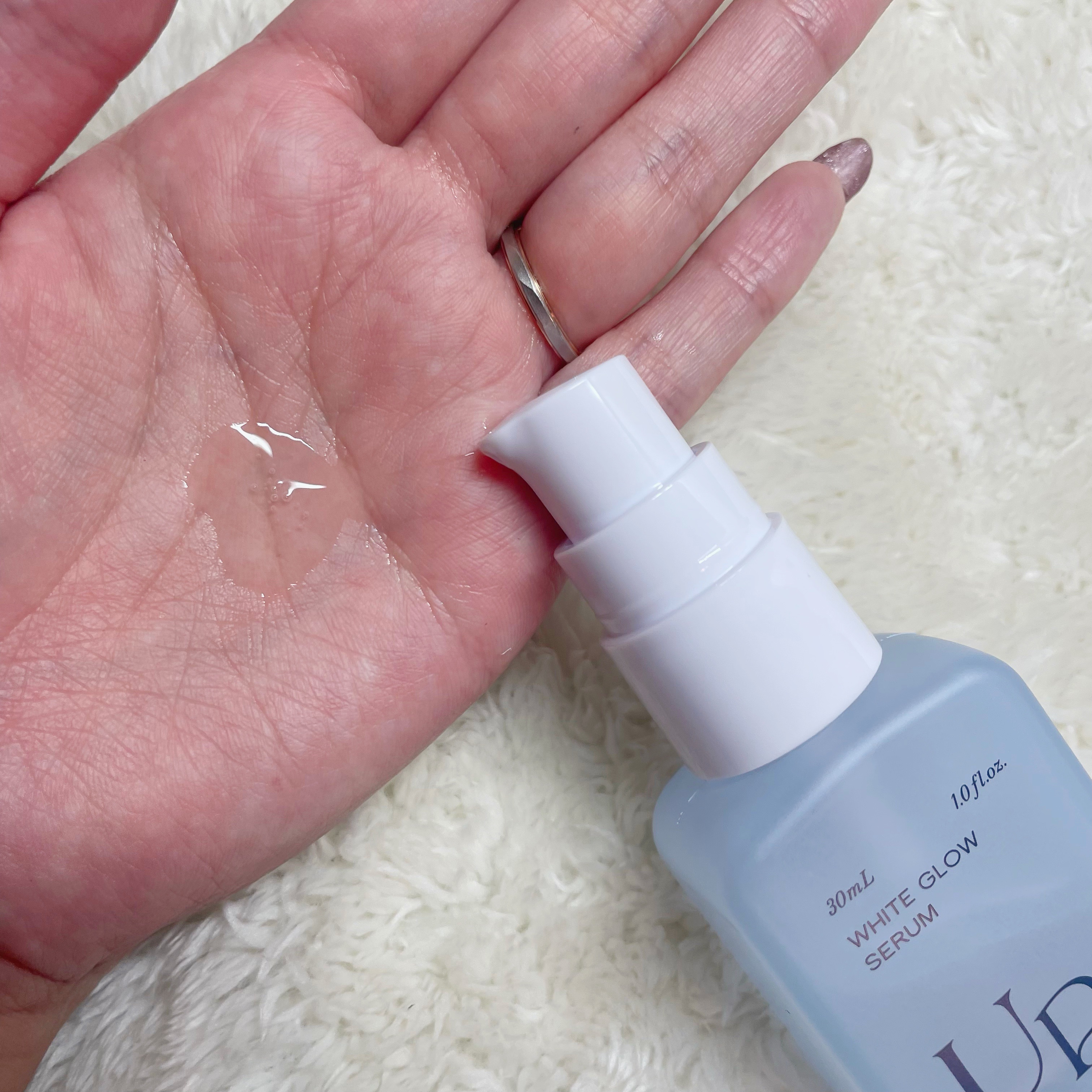 Upt WHITE GLOW SERUM/Upt/美容液を使ったクチコミ（2枚目）