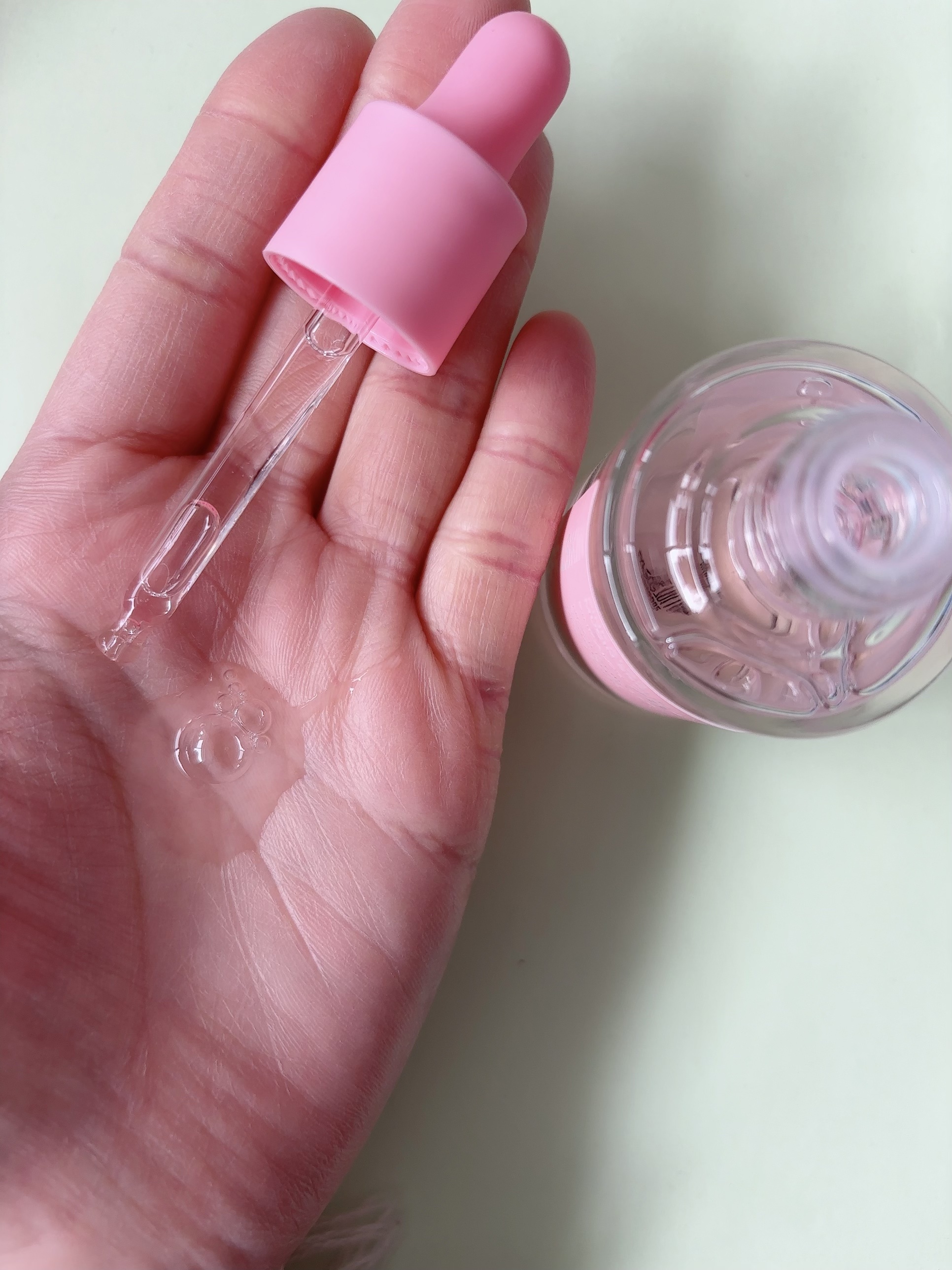 ピンクアロエムチンセラム/APRILSKIN/美容液を使ったクチコミ（3枚目）