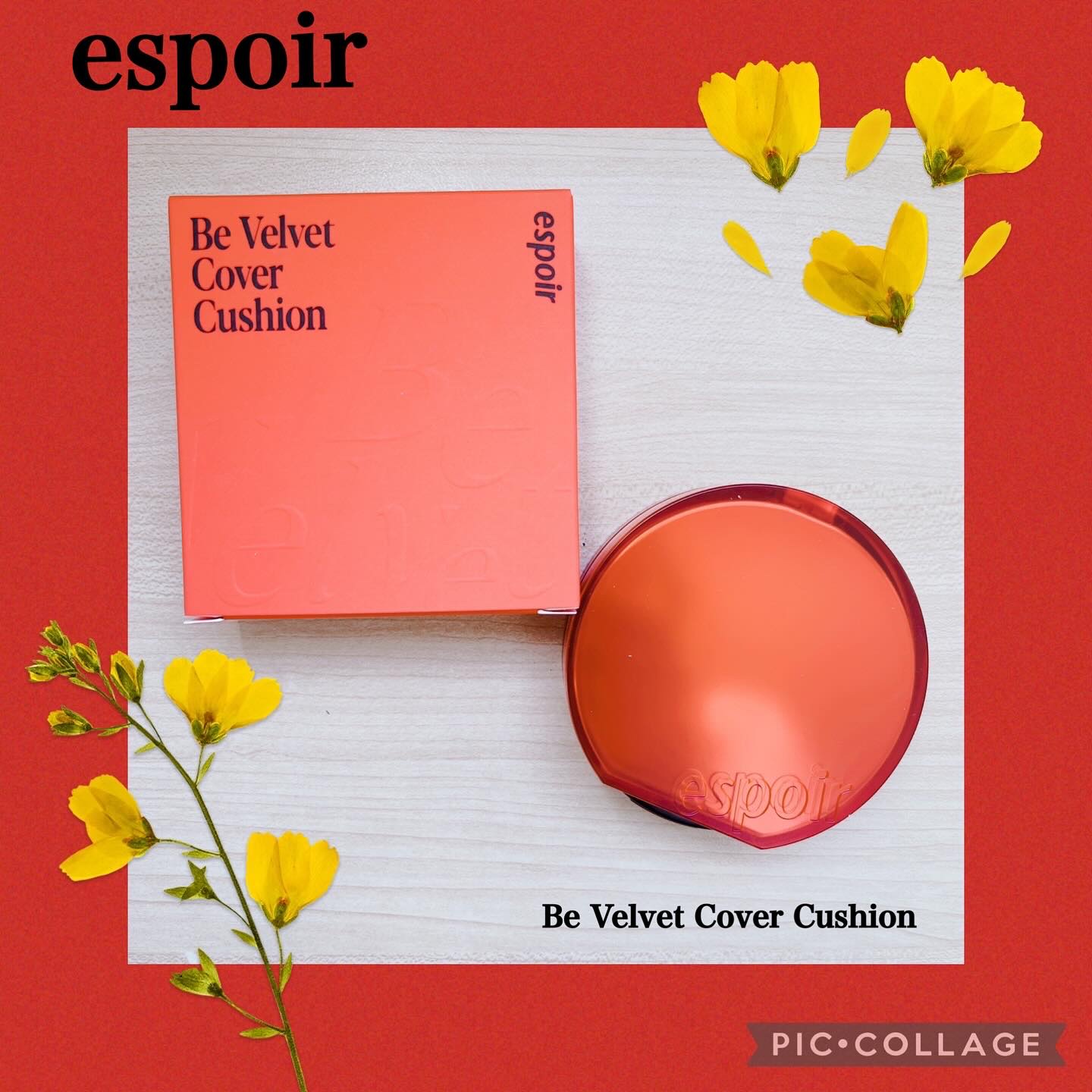 ビーベルベットカバークッション/espoir/クッションファンデーションを使ったクチコミ（1枚目）