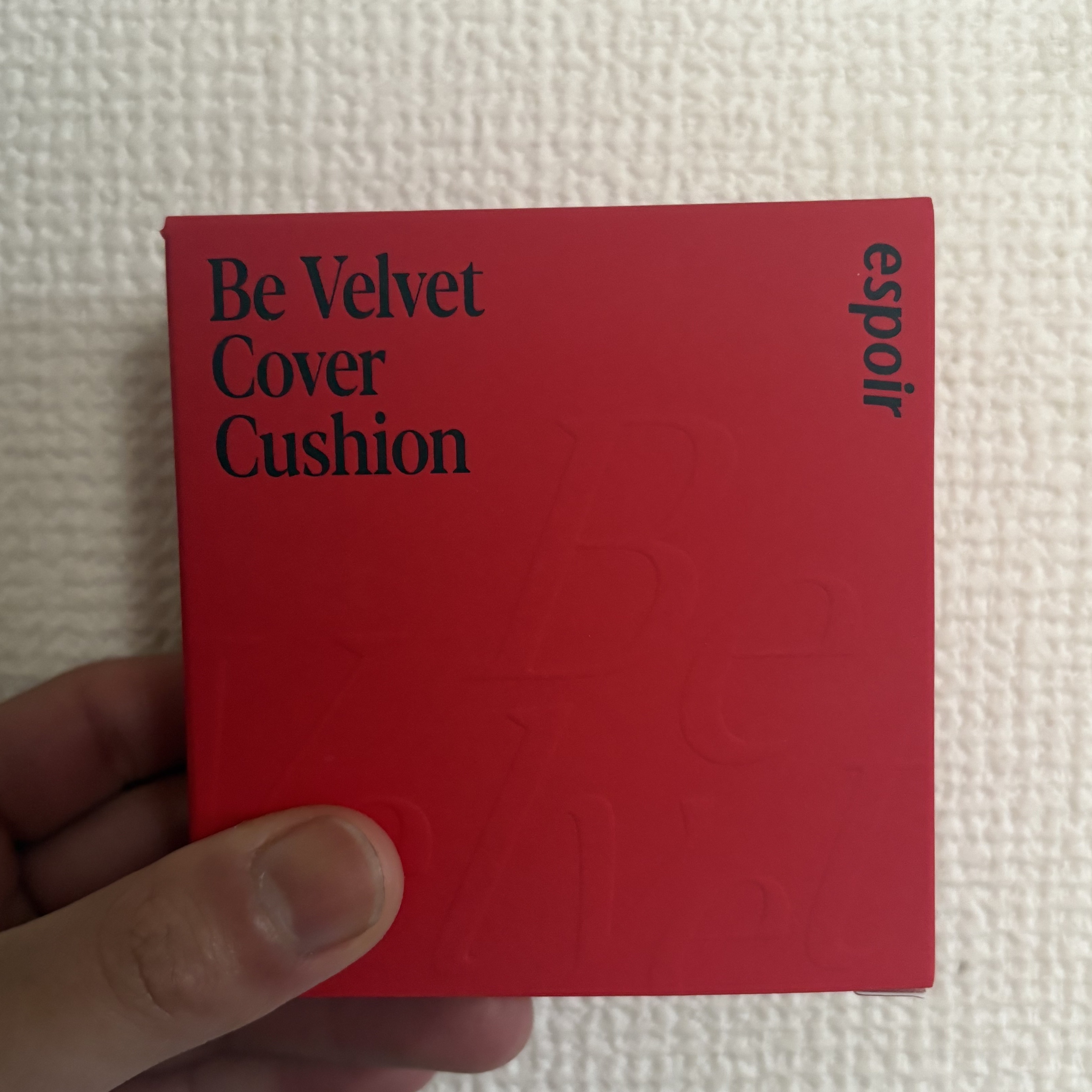 ビーベルベットカバークッション/espoir/クッションファンデーションを使ったクチコミ（1枚目）