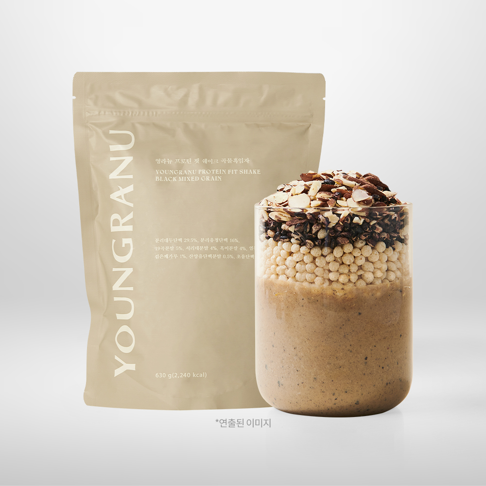 [大容量]穀物黒ゴマ味 630g