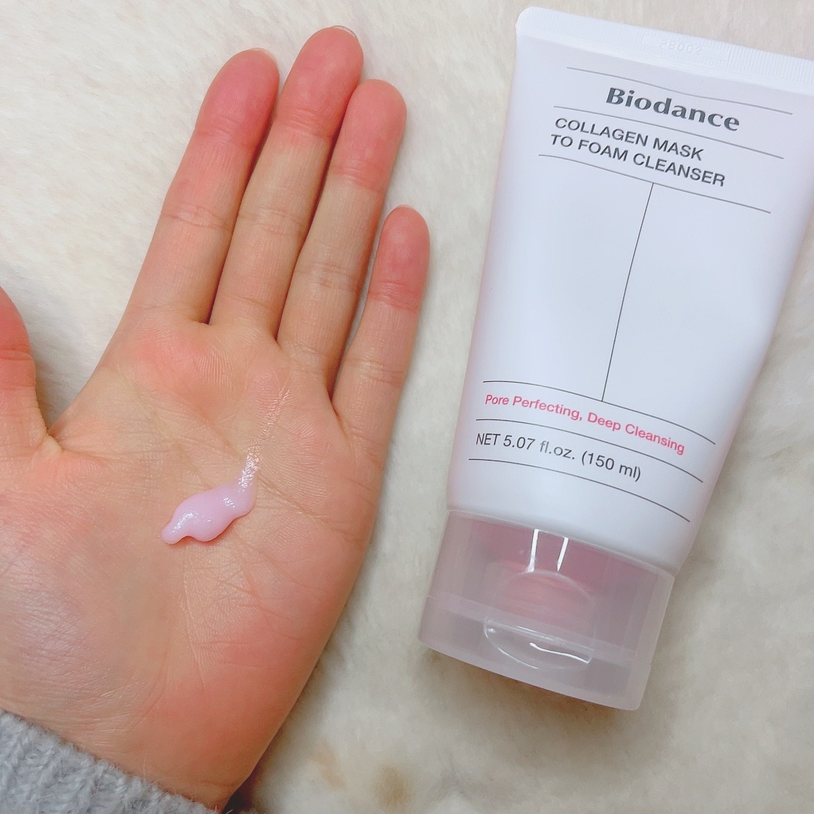 コラーゲンパック洗顔フォーム/Biodance/洗顔フォームを使ったクチコミ（3枚目）