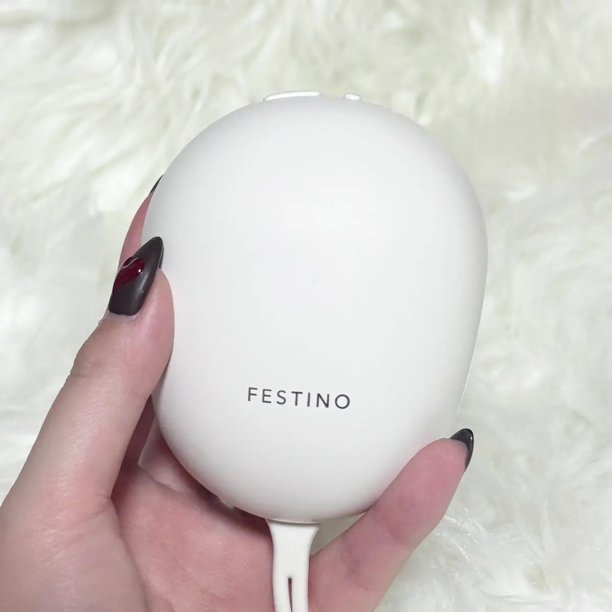 充電式EMSヘッドスパ ミニ/FESTINO/ヘッドマッサージャーを使ったクチコミ（2枚目）