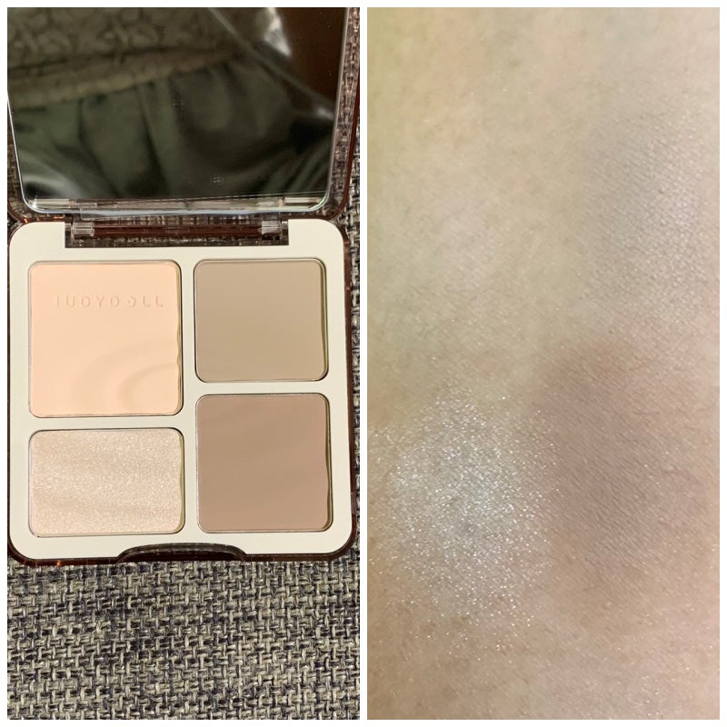 JUDYDOLL メリハリマスターパレット/JUDYDOLL/パウダーハイライトを使ったクチコミ(2枚目)