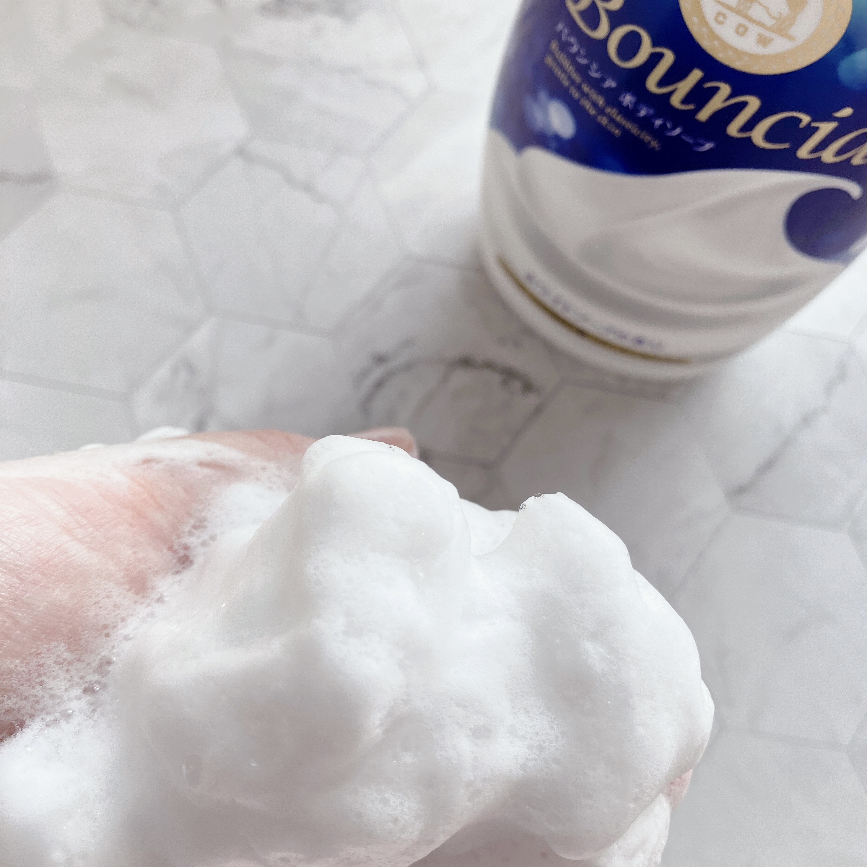 バウンシア ボディソープ ホワイトソープの香り/Bouncia/ボディソープを使ったクチコミ（3枚目）