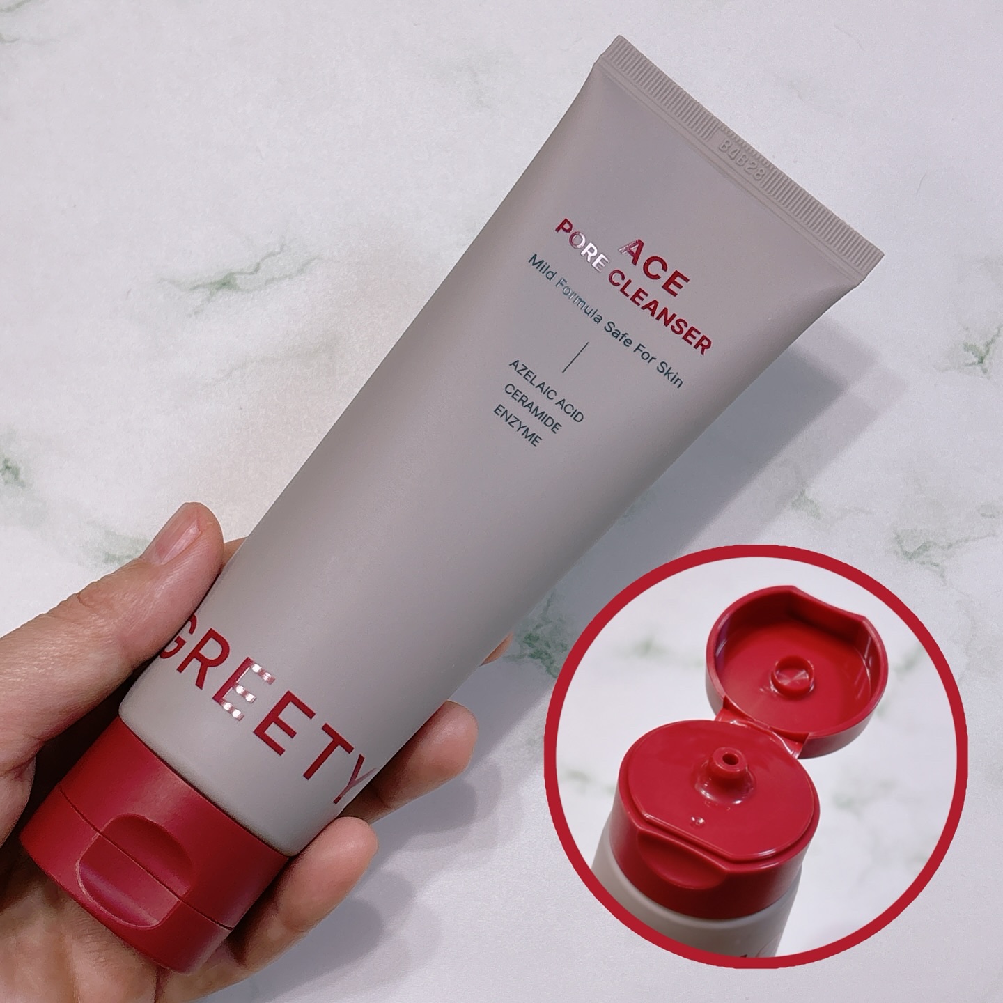 ACE pore cleanser /GREETY/洗顔フォームを使ったクチコミ（2枚目）