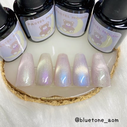 パステルムーンマグネット/ネイル工房/ネイル用品を使ったクチコミ(8枚目)