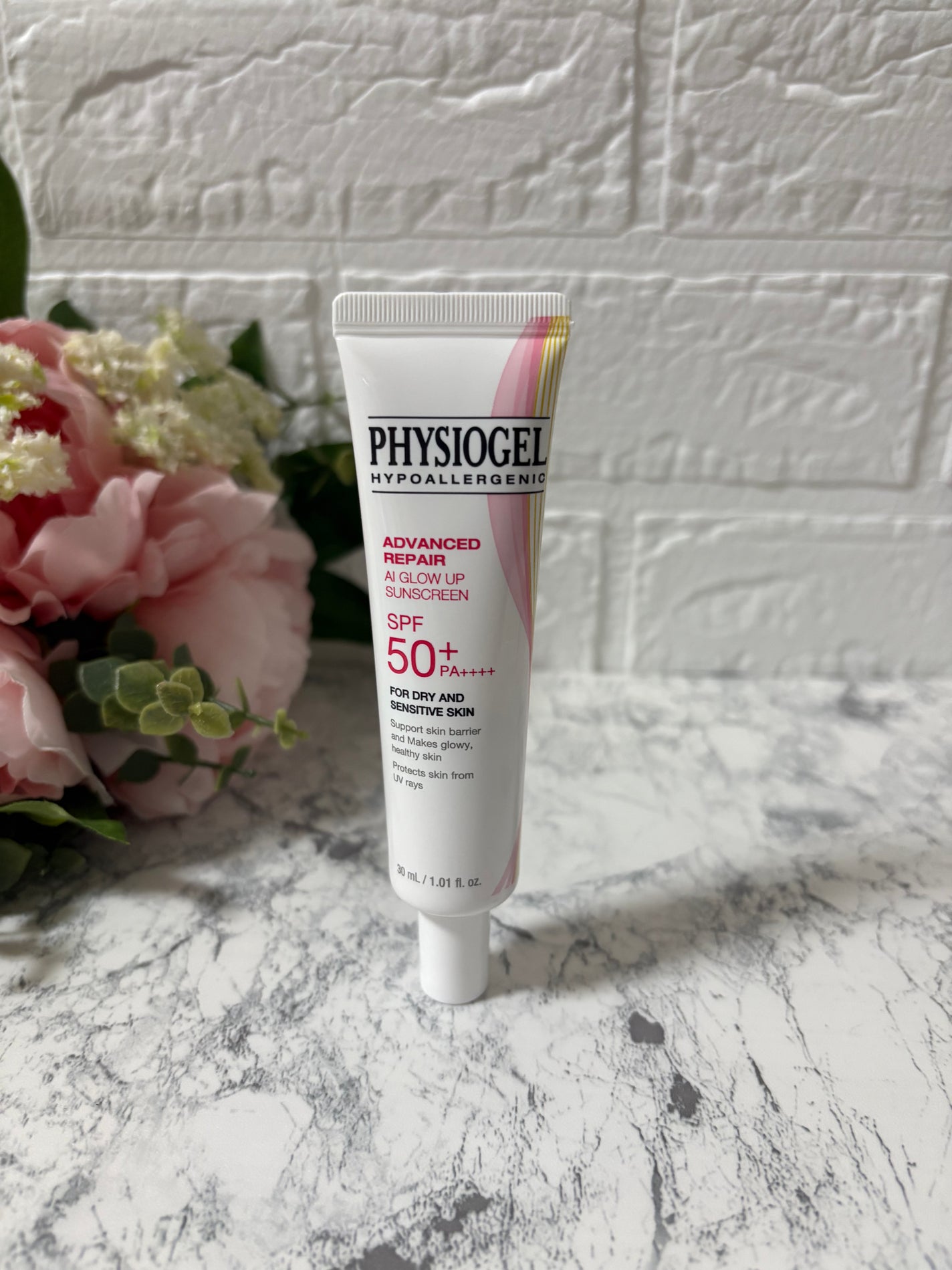 アドバンスドリペア AIグローアップ サンスクリーン/PHYSIOGEL/日焼け止めクリームを使ったクチコミ(2枚目)