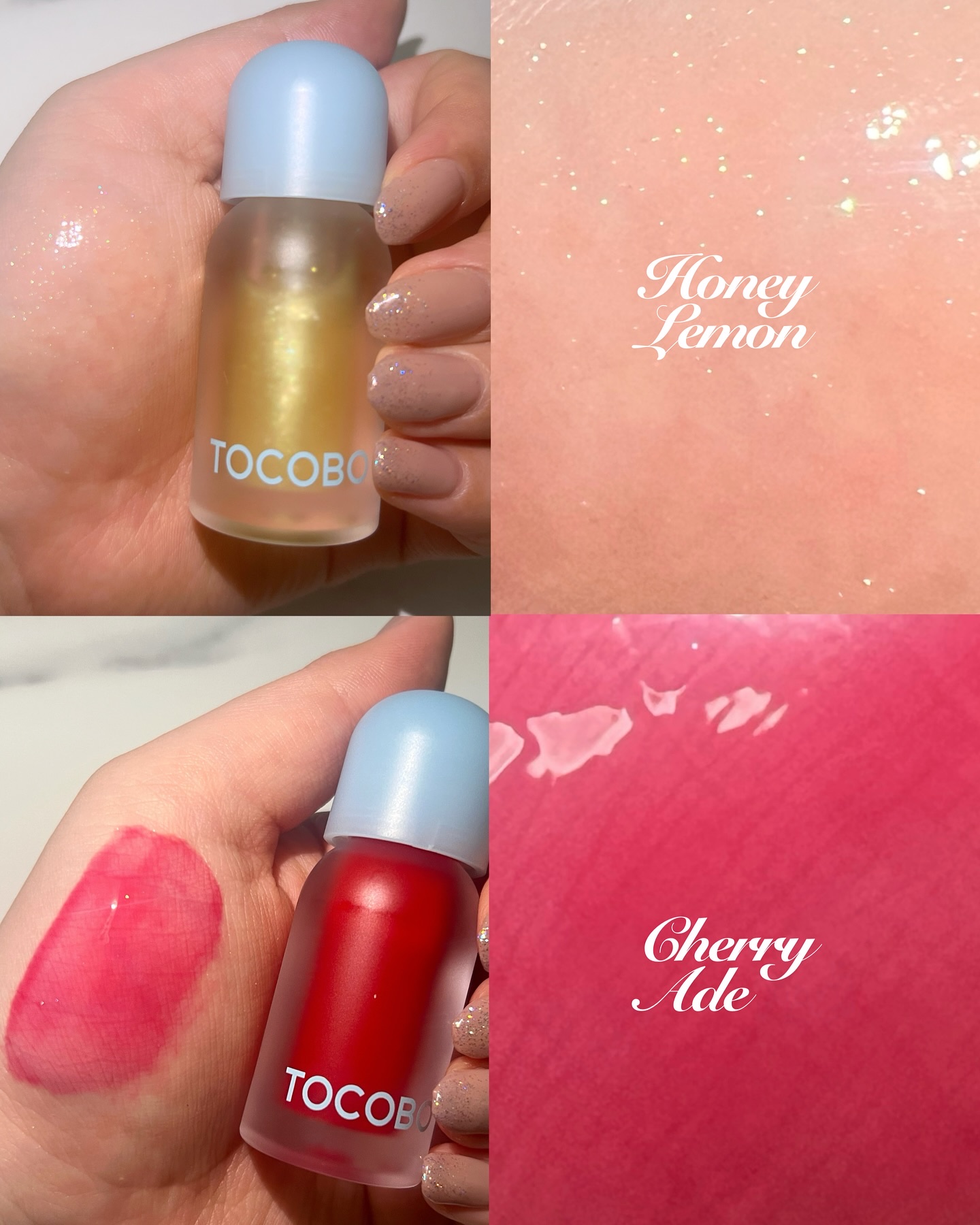 ジューシーベリープランピングリップオイル/TOCOBO/リップグロスを使ったクチコミ（2枚目）