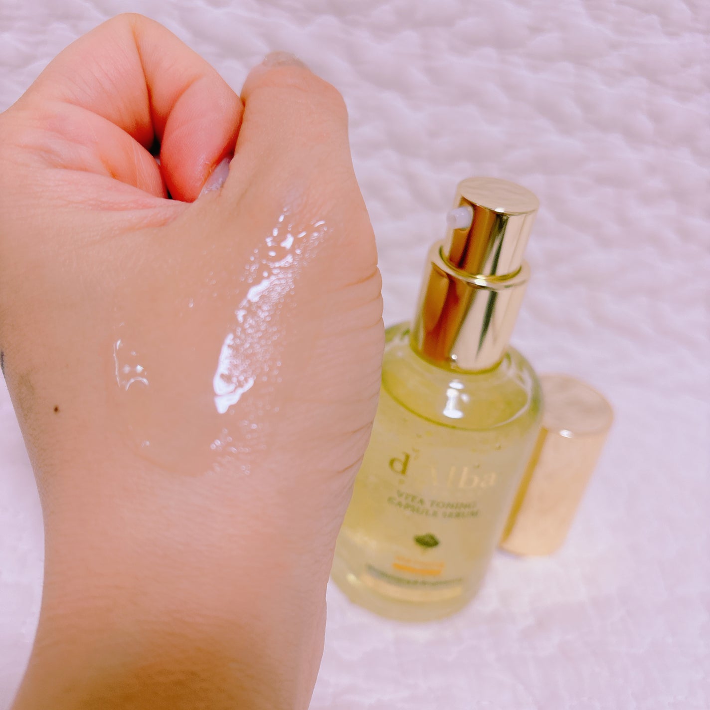 ビタトーニングカプセルセラム/ダルバ/美容液を使ったクチコミ(4枚目)