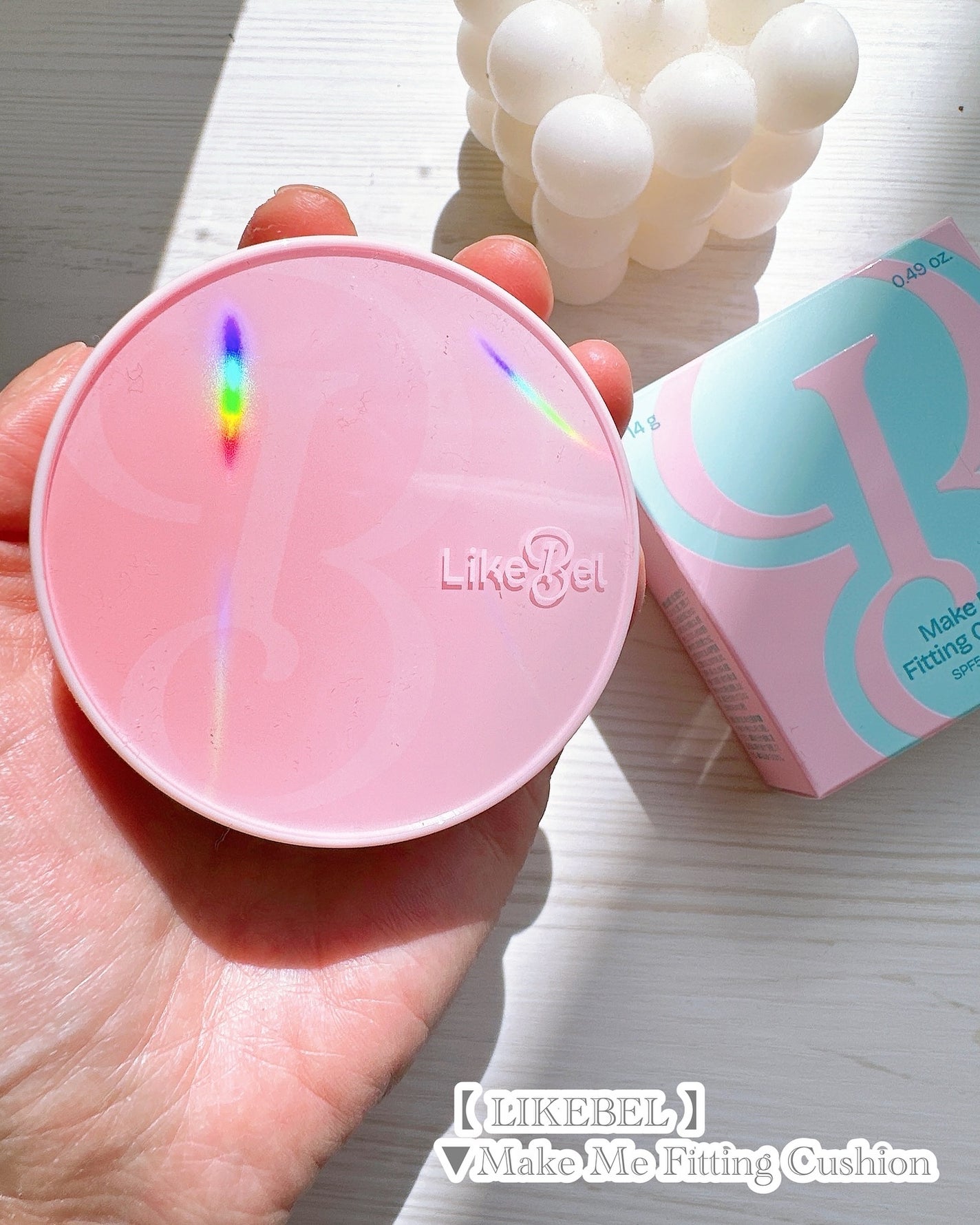 Make Me Fitting Cushion/Likebel/クッションファンデーションを使ったクチコミ(7枚目)