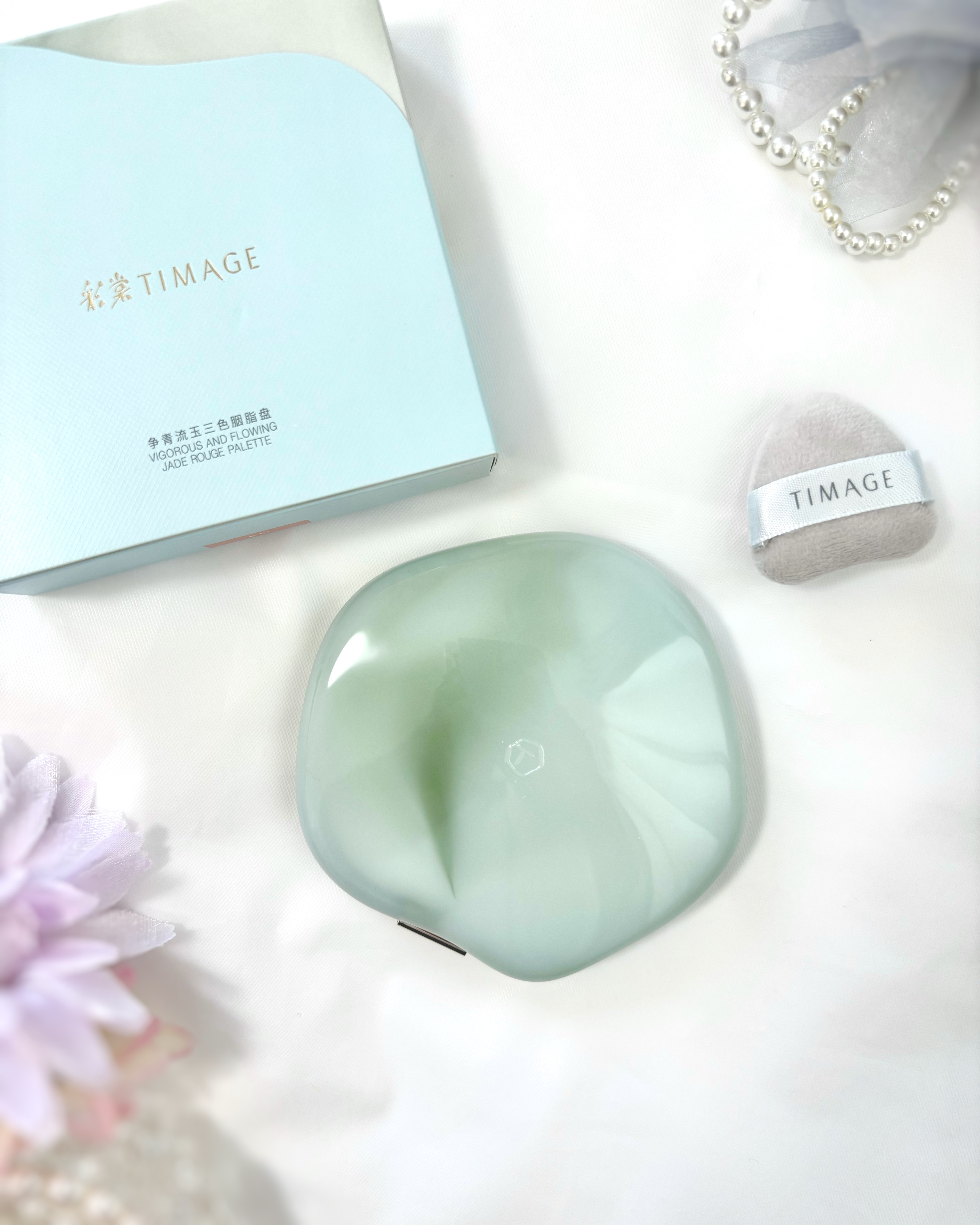 TIMAGE  3色チークパレット/TIMAGE/パウダーチークを使ったクチコミ（2枚目）