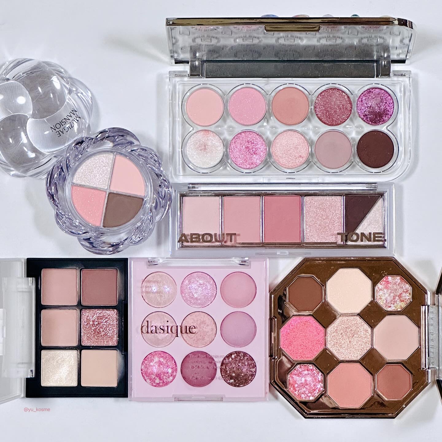 シャドウパレット/dasique/アイシャドウパレットを使ったクチコミ（1枚目）