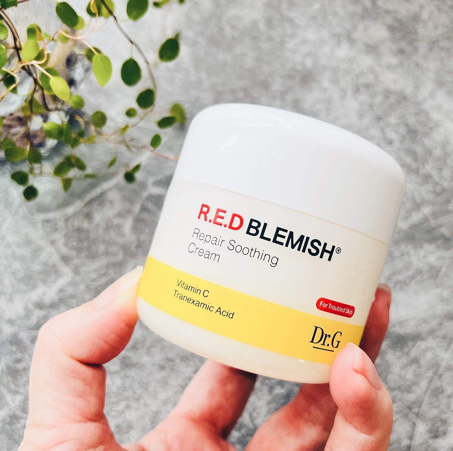 レッドブレミッシュ リペアスージングクリーム/Dr.G/フェイスクリームを使ったクチコミ（2枚目）