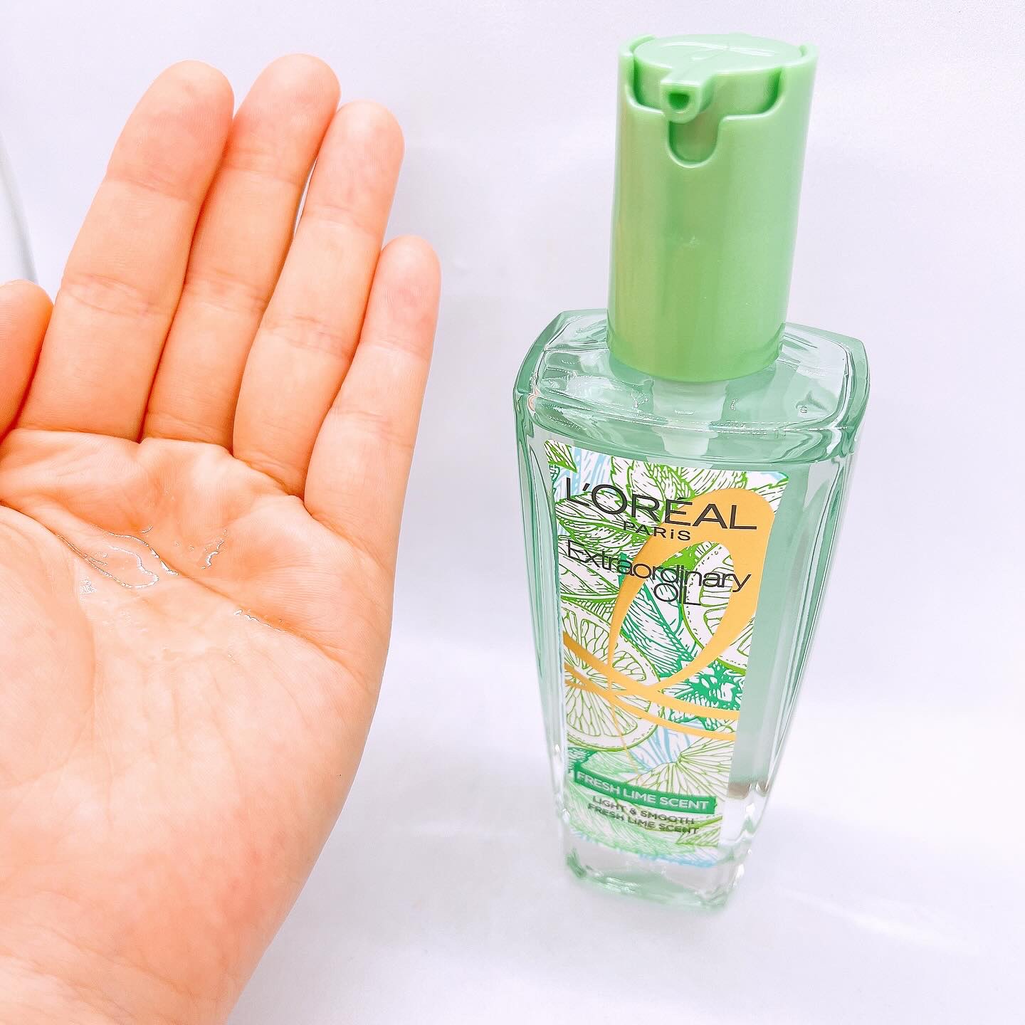 ロレアル パリ エクストラオーディナリー クリアライム/ロレアル パリ/ヘアオイルを使ったクチコミ（3枚目）