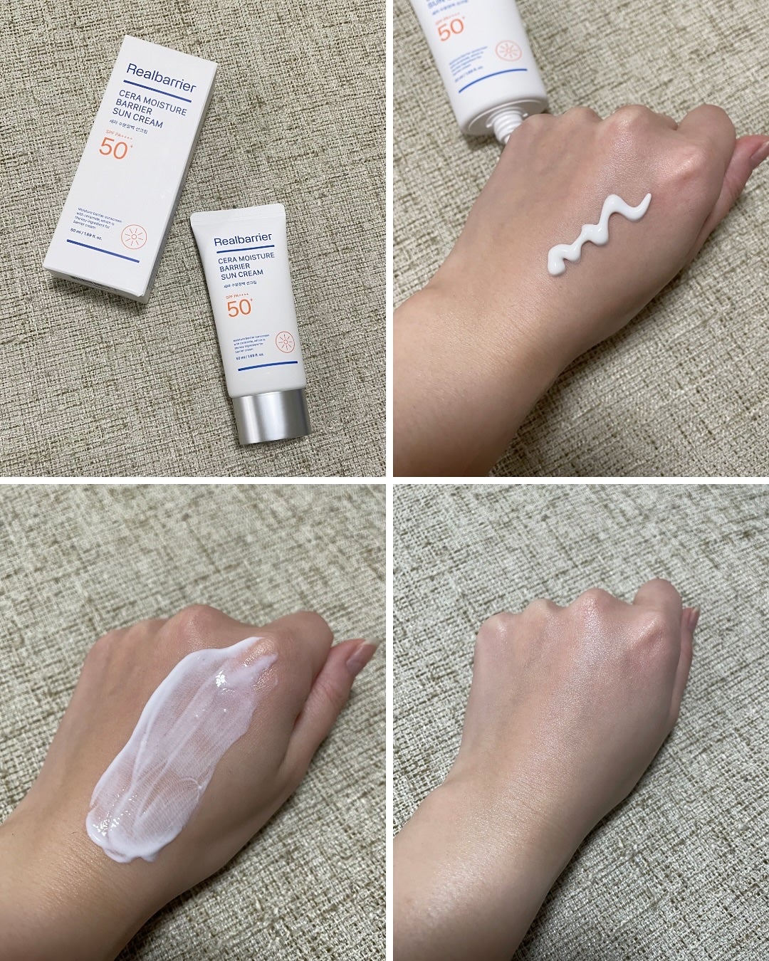 セラ水分バリア日焼け止め/Real Barrier/日焼け止めクリームを使ったクチコミ(3枚目)