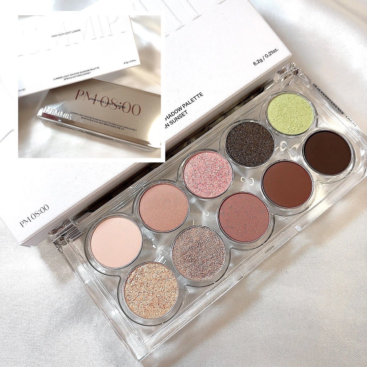 ライトオンアイズシャドウパレット/ルミル/アイシャドウパレットを使ったクチコミ(1枚目)