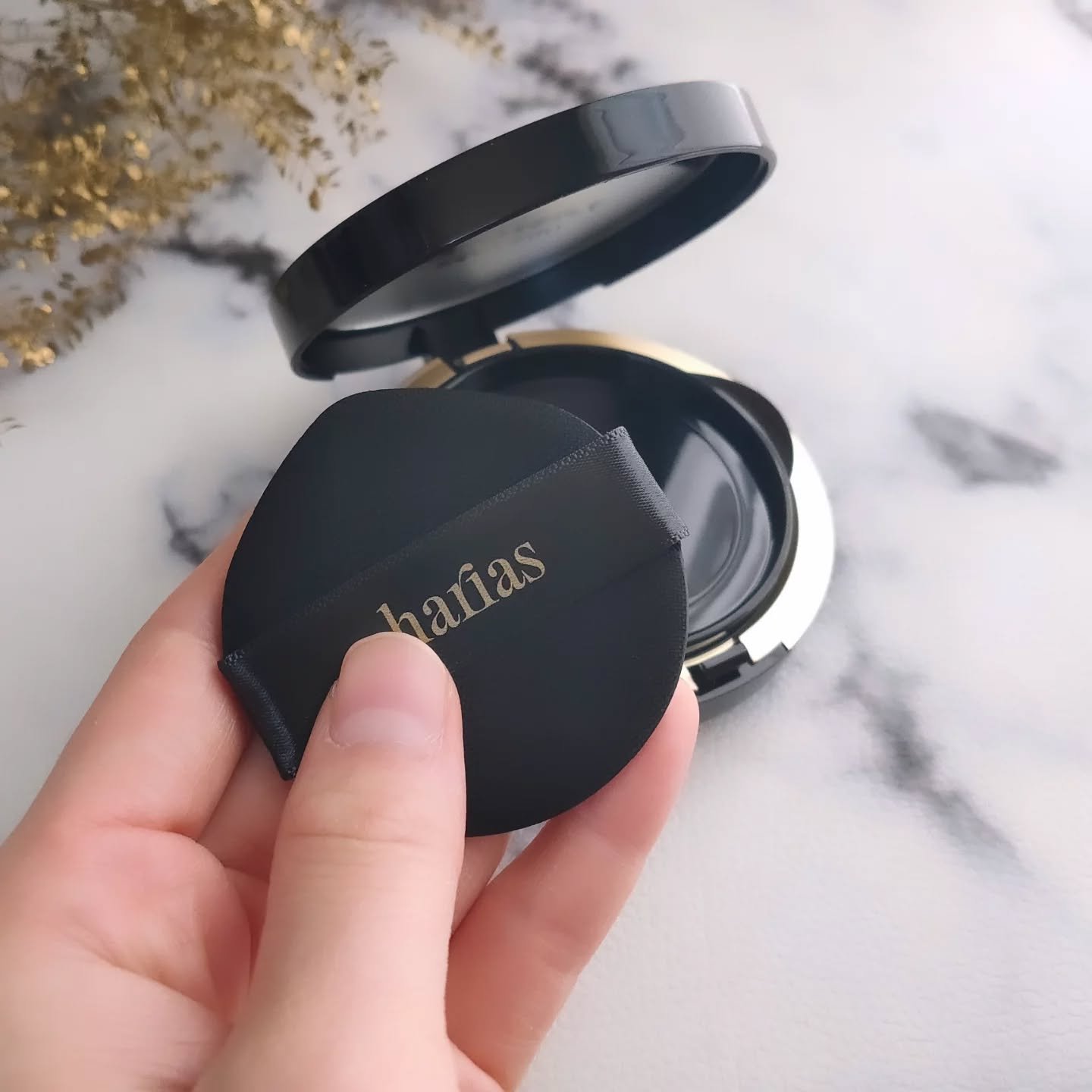 HARIAS　薬用クッションファンデーション/HARIAS/クッションファンデーションを使ったクチコミ（3枚目）