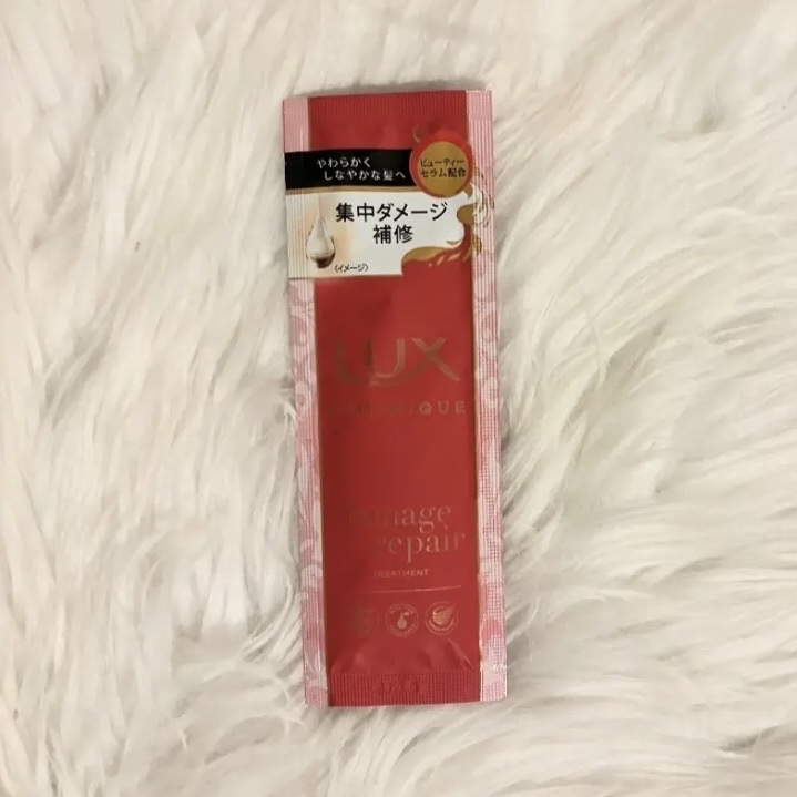 ルミニーク ダメージリペア シャンプー／トリートメント トリートメント ポンプ 450g/LUX/市販シャンプーを使ったクチコミ（1枚目）