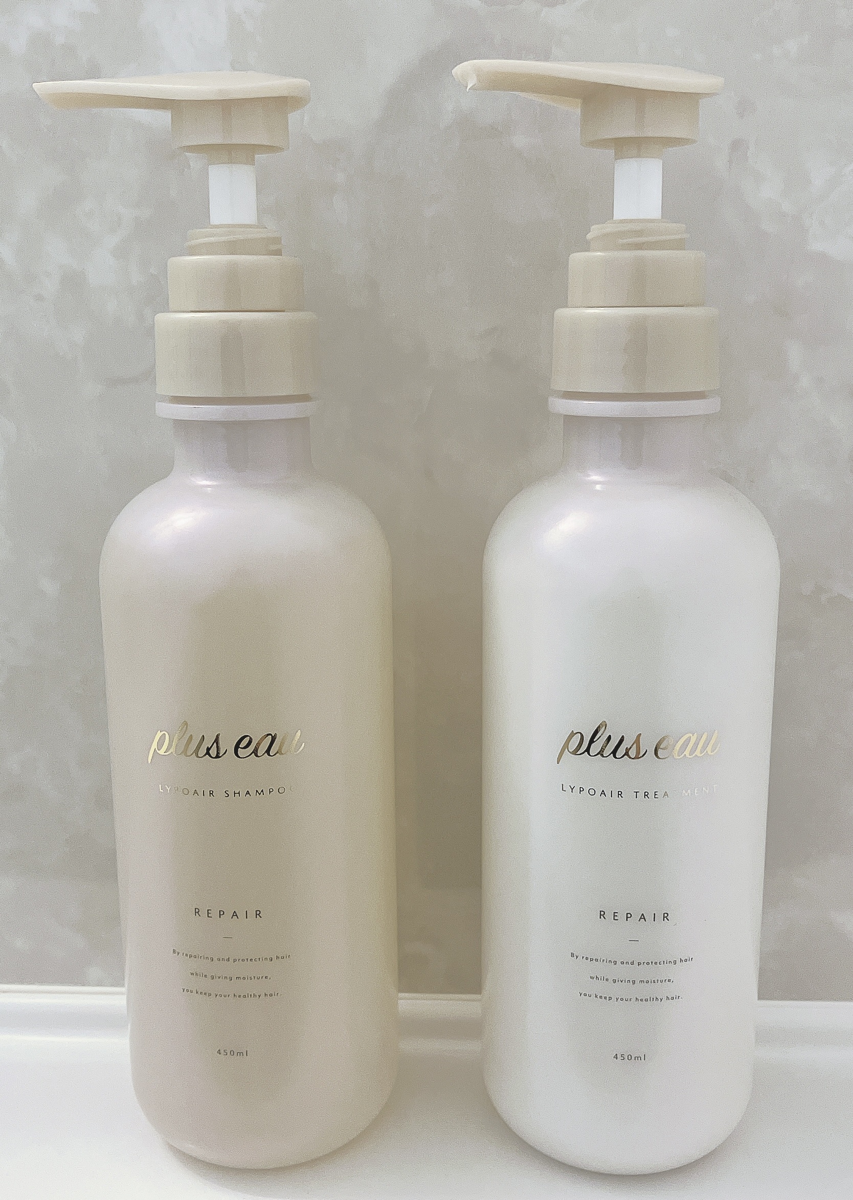 リポアシャンプー/リポアトリートメント/plus eau/市販シャンプーを使ったクチコミ（1枚目）