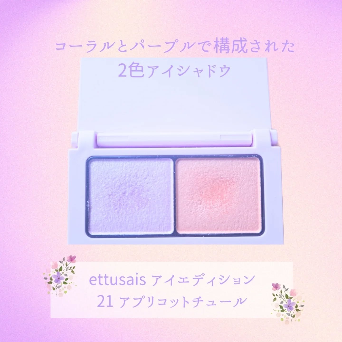 エテュセ アイエディション(カラーパレット)/ettusais/アイシャドウパレットを使ったクチコミ（2枚目）