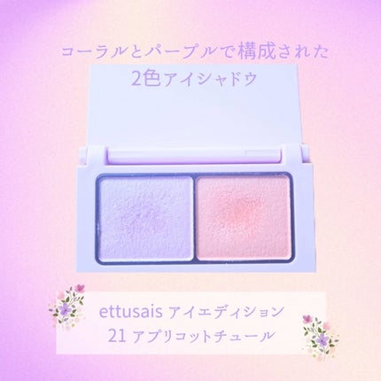 エテュセ アイエディション(カラーパレット)/ettusais/アイシャドウパレットを使ったクチコミ(2枚目)