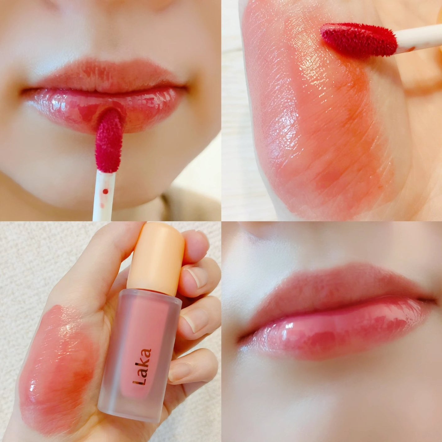 フルーティーグラムティント/Laka/リップティントを使ったクチコミ(1枚目)