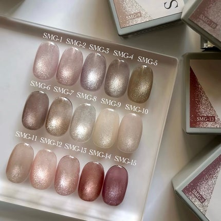 naomi on LIPS 「上品で可愛いくすみカラーのマグネットジェル🫶@smint_p..」(2枚目)