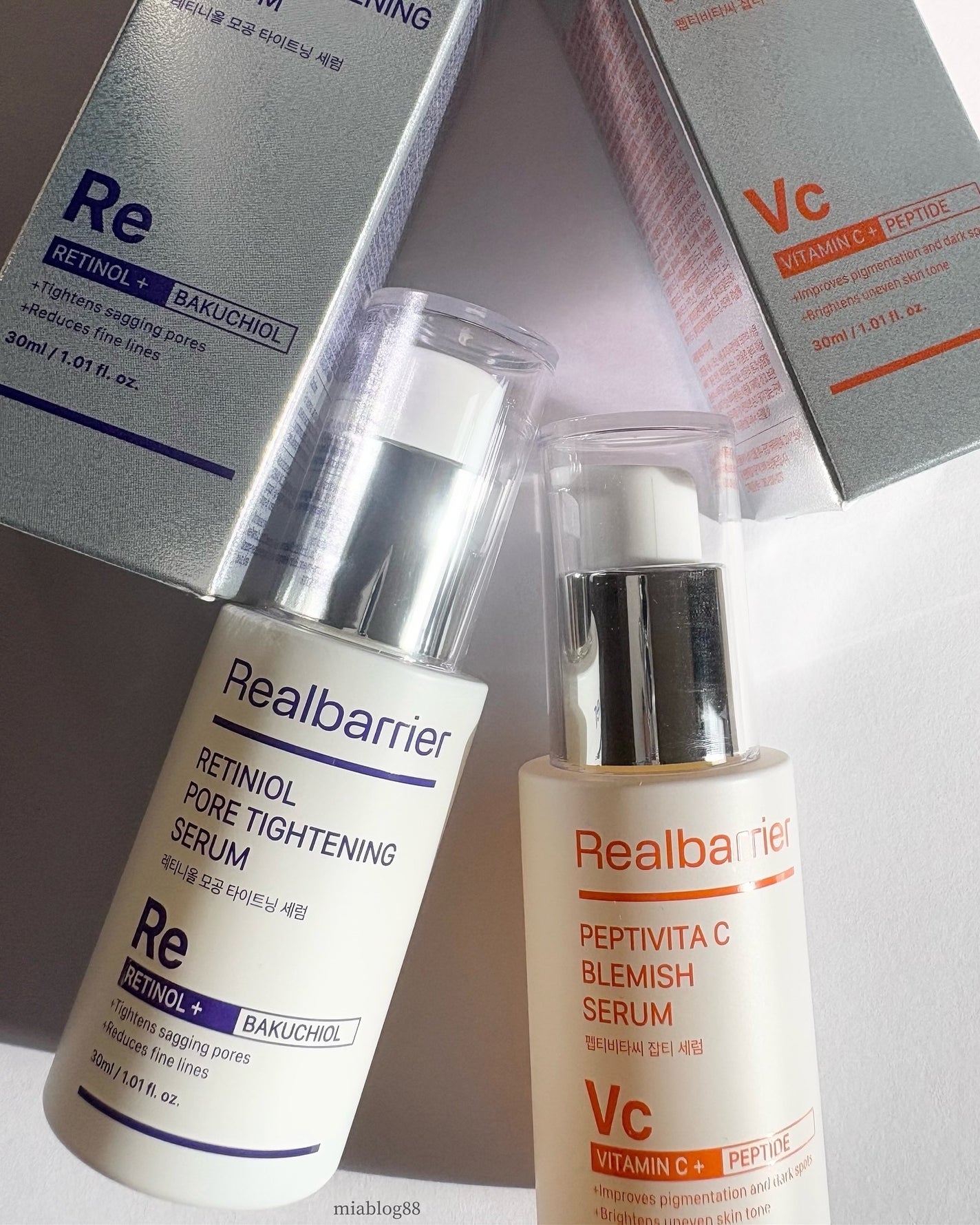 レチ二オールポアタイトニングセラム/Real Barrier/美容液を使ったクチコミ(10枚目)