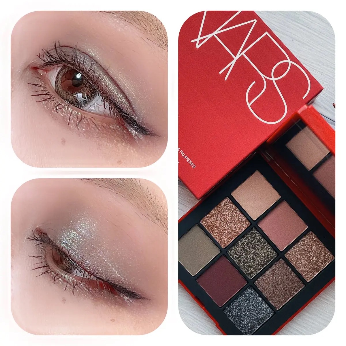 クライマックス アイシャドーパレット/NARS/アイシャドウパレットを使ったクチコミ（2枚目）