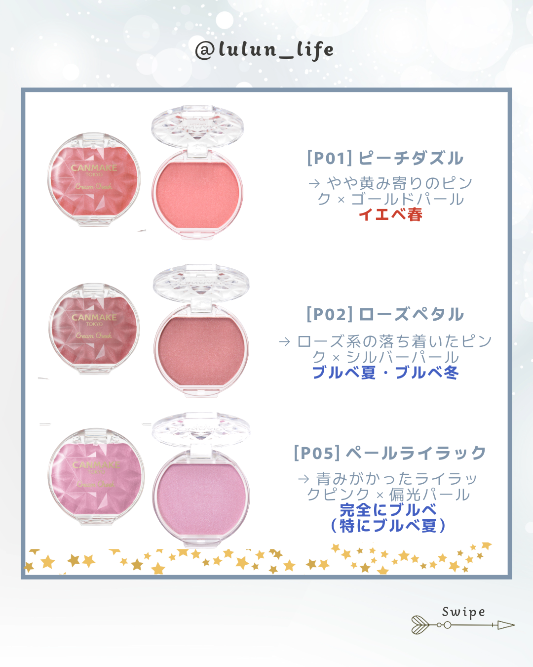 クリームチーク/キャンメイク/ジェル・クリームチークを使ったクチコミ(3枚目)