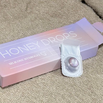 HONEY DROPS silicone hydrogel(1day)/HONEY DROPS silicone hydrogel/ワンデー(1DAY)カラコンを使ったクチコミ(2枚目)