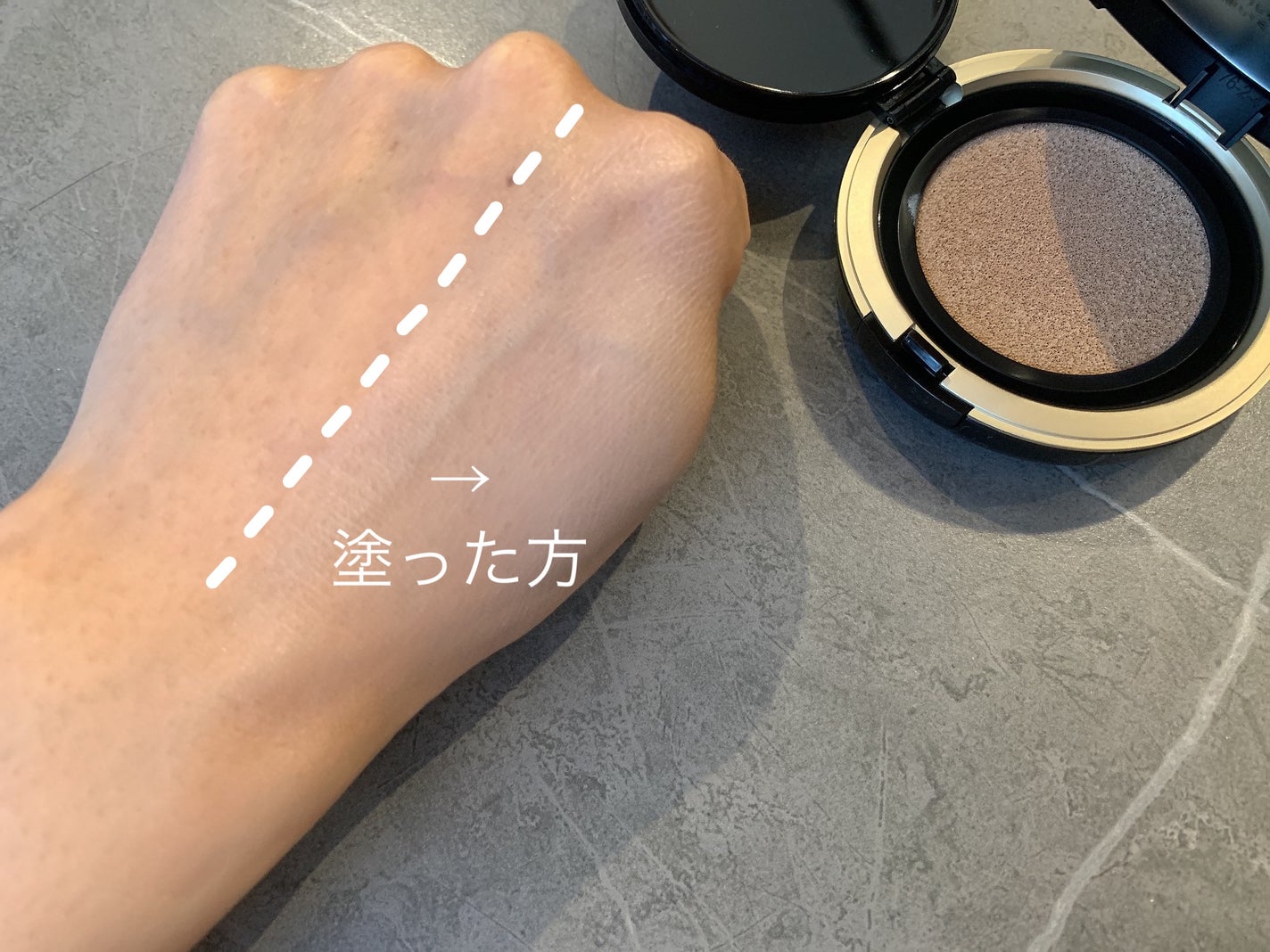 HARIAS 薬用クッションファンデーション/HARIAS/クッションファンデーションを使ったクチコミ(3枚目)