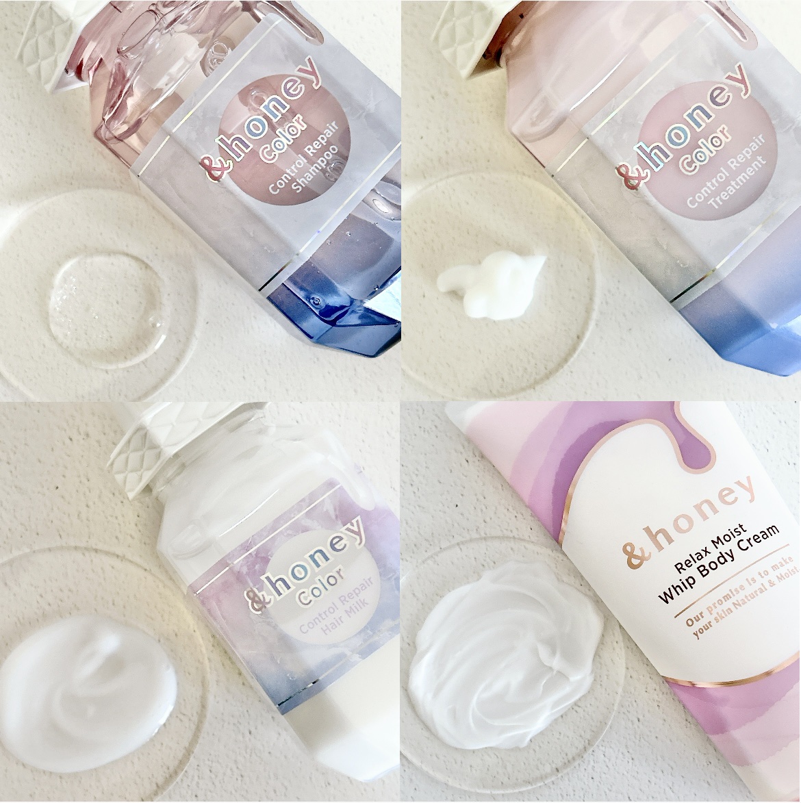 アンドハニー　カラー　コントロールリペア　ヘアミルク3.0/&honey/ヘアミルクを使ったクチコミ（2枚目）