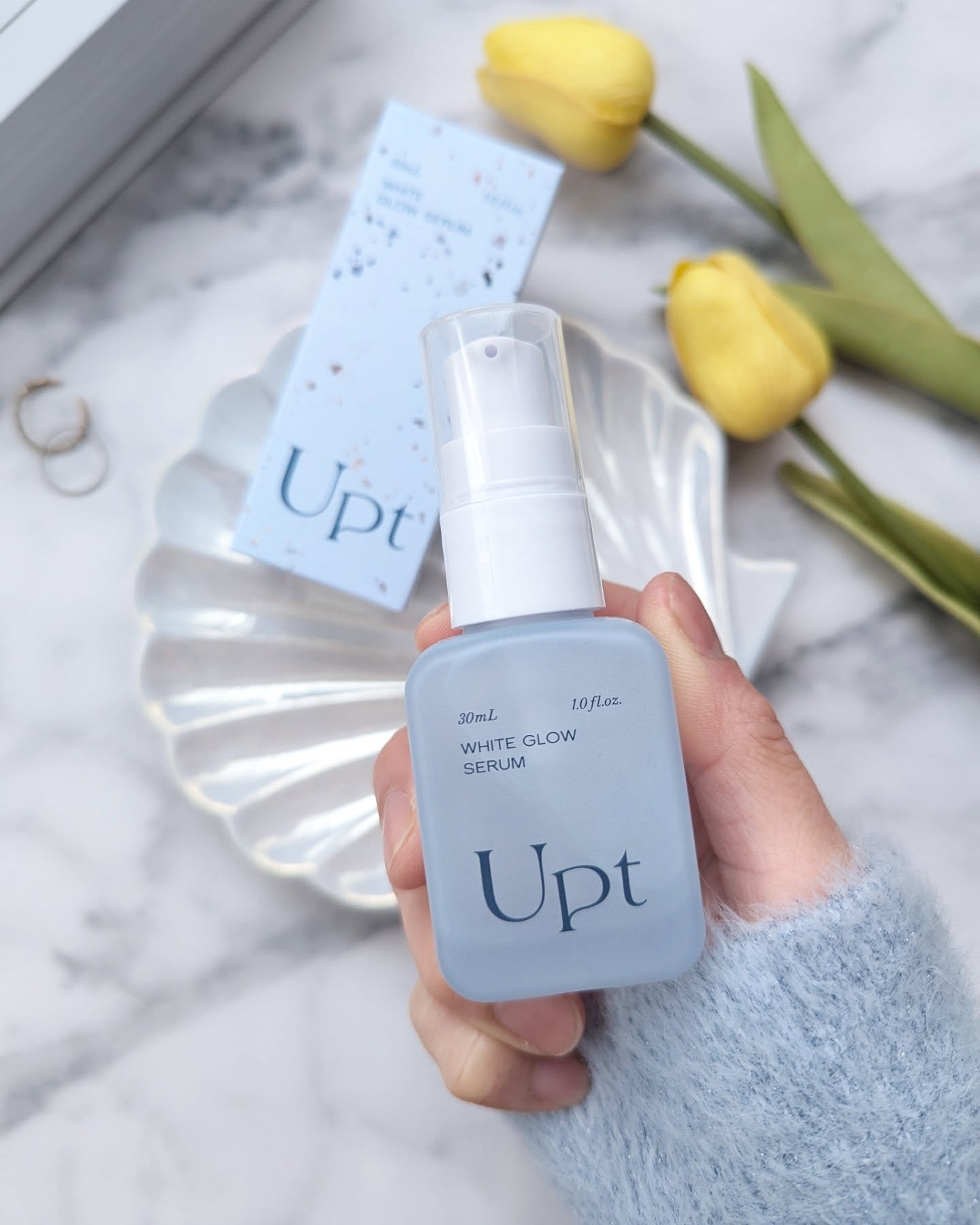 Upt WHITE GLOW SERUM/Upt/美容液を使ったクチコミ（2枚目）